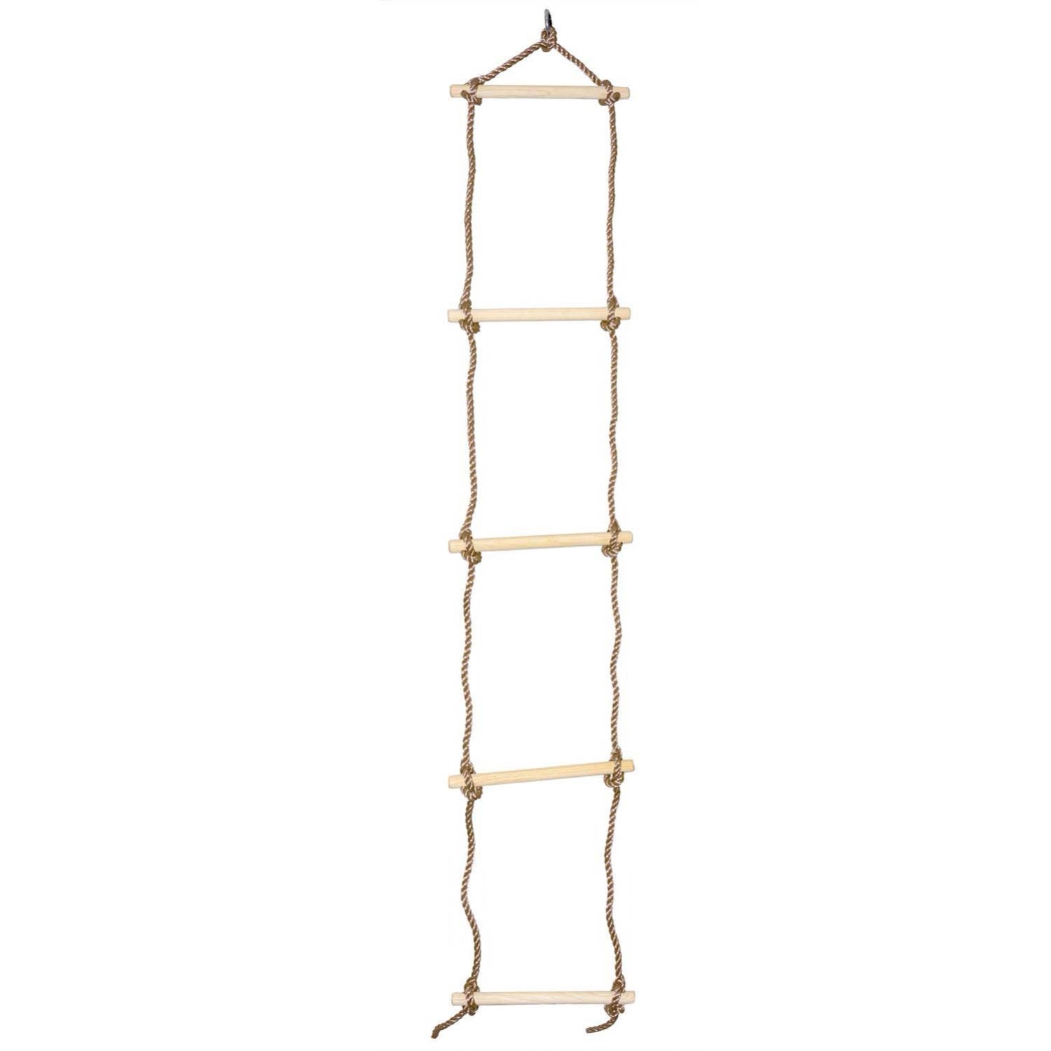 4IQ Drabinka linowa 5 szczebli 2,2 x 180 x 30 cm