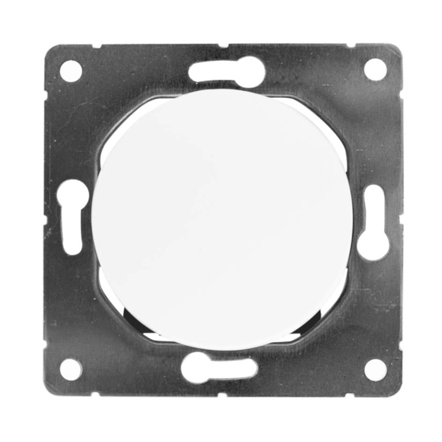 Electromalt Łącznik Oval 1-biegun biały