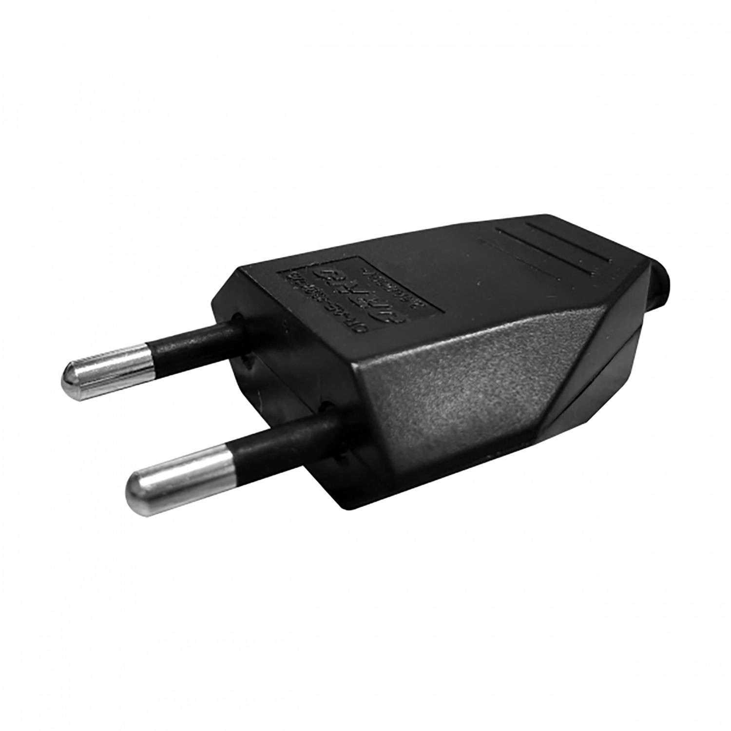 Orno Wtyczka Płaska b/u 250V czarna