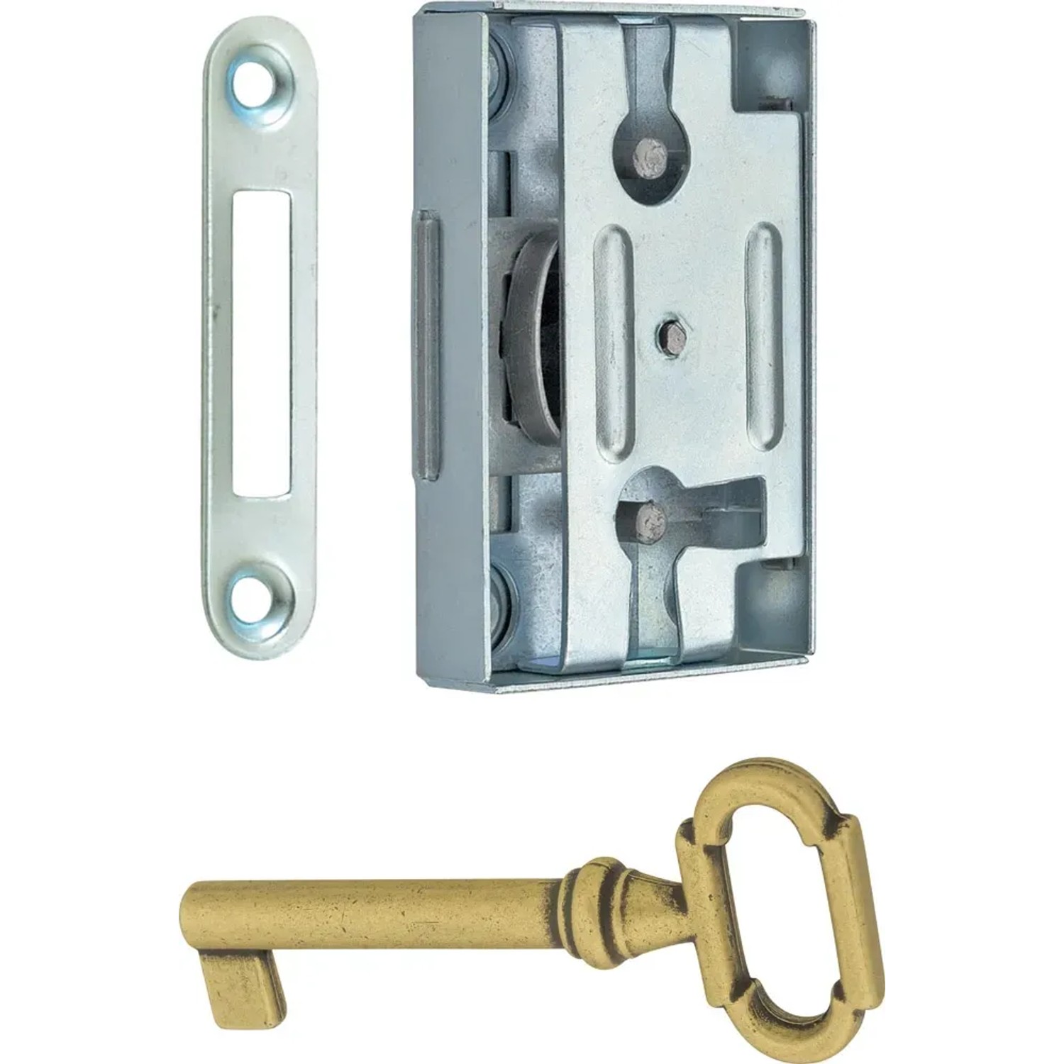 Metro Zamek meblowy nawierzchniowy 30mm z kluczem