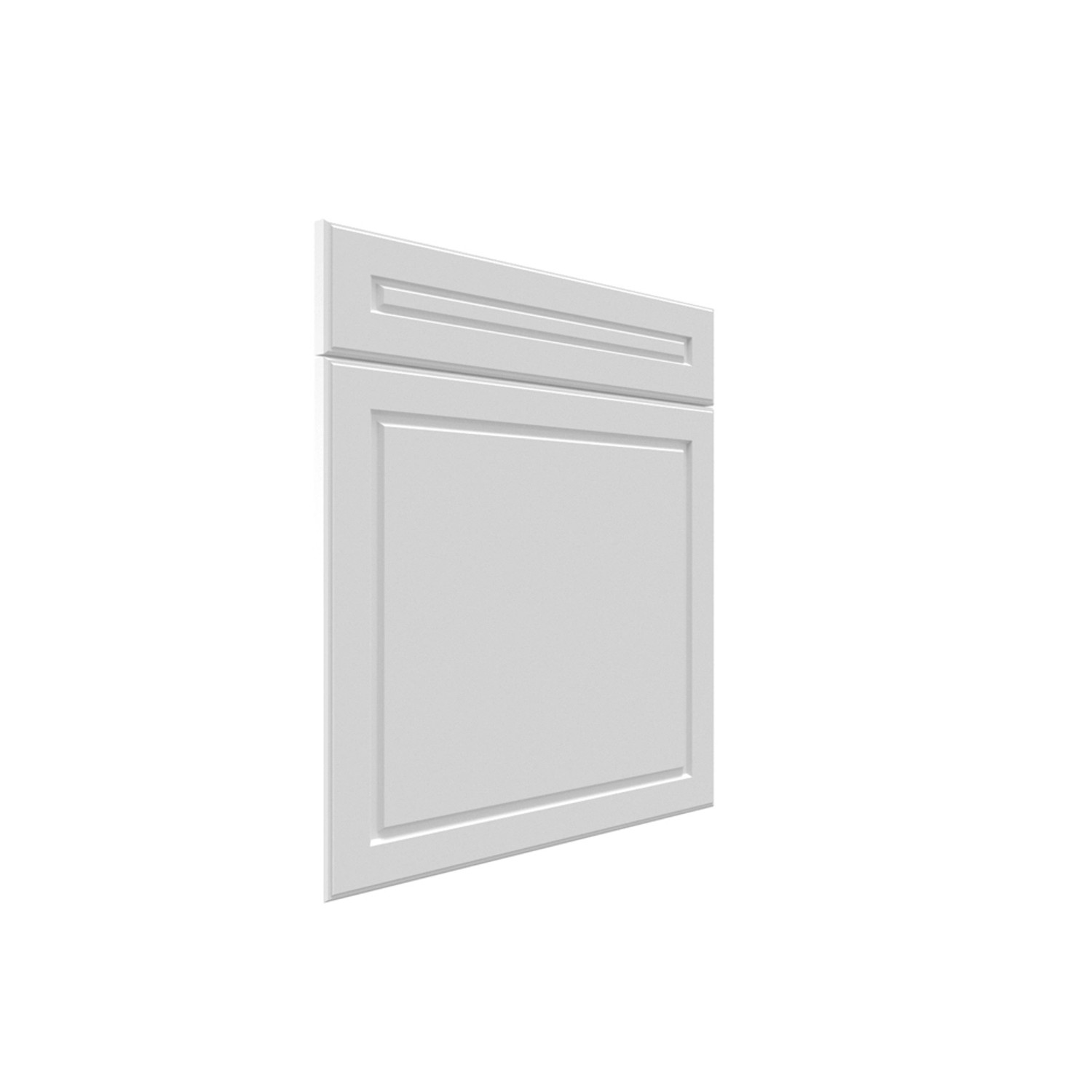 Front Modena 60 x 56 cm + Front do szuflady 14 cm, biały mat