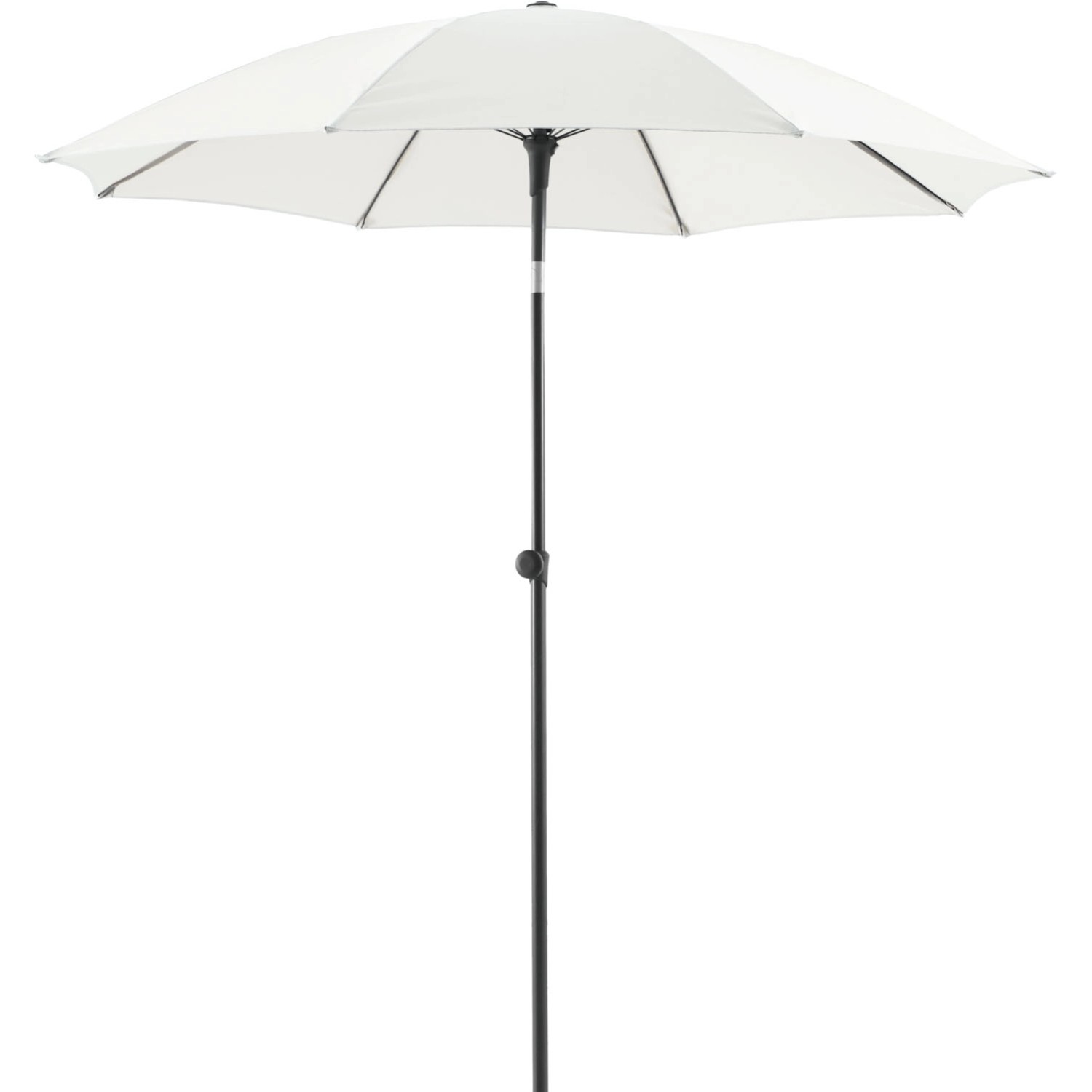 Parasol ogrodowy HERMOSA ecru - śr. 200 cm