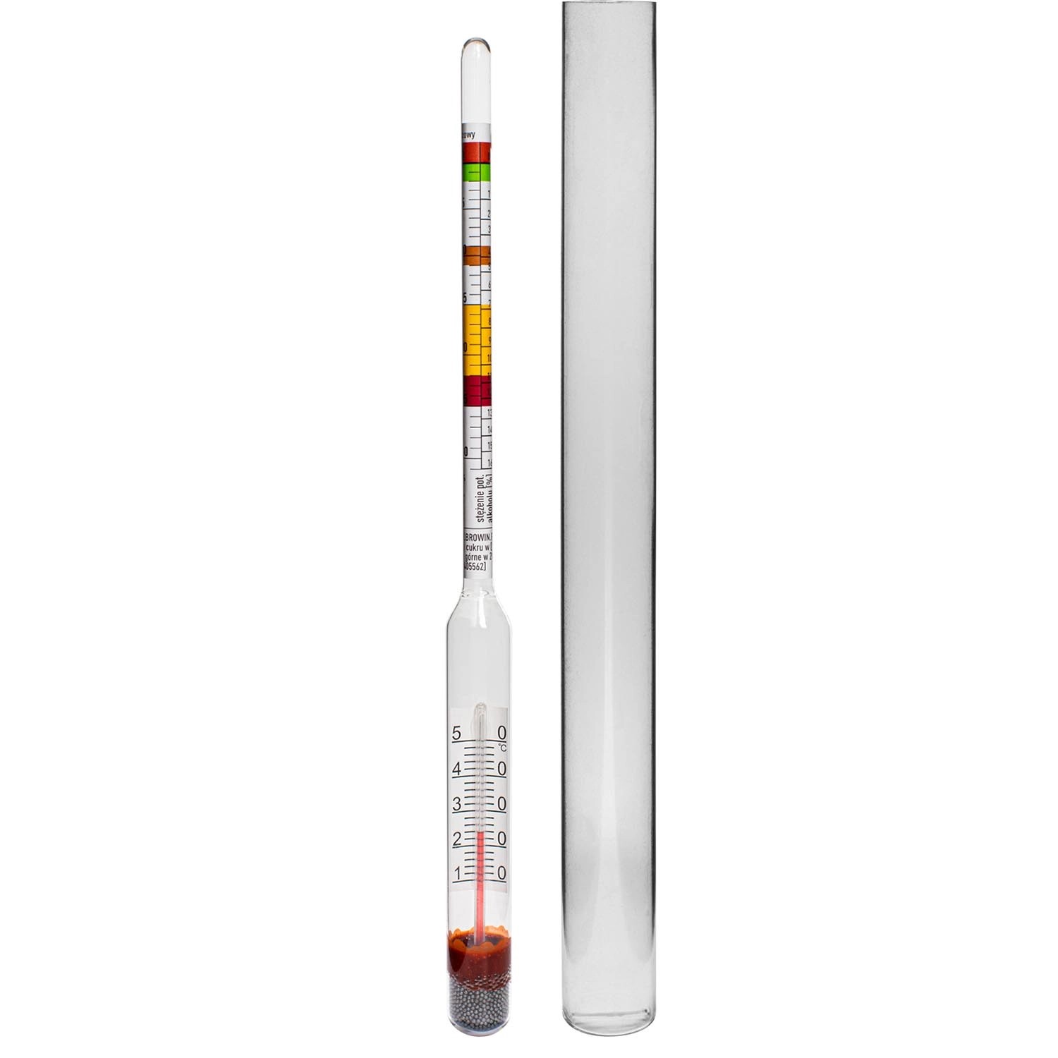 Winomierz z termometrem