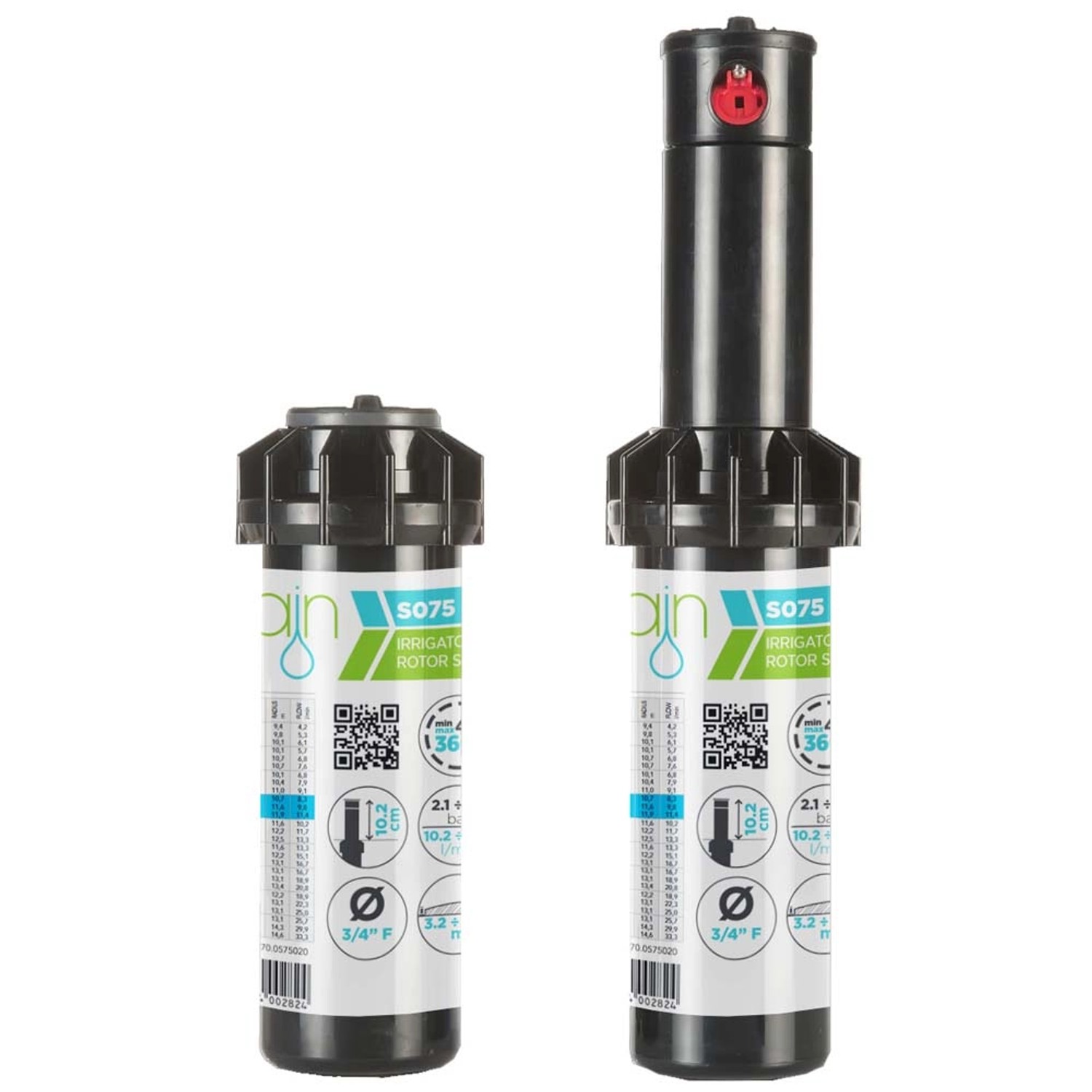 Rain Zraszacz wynurzalny rotacyjny S075D 3/4"