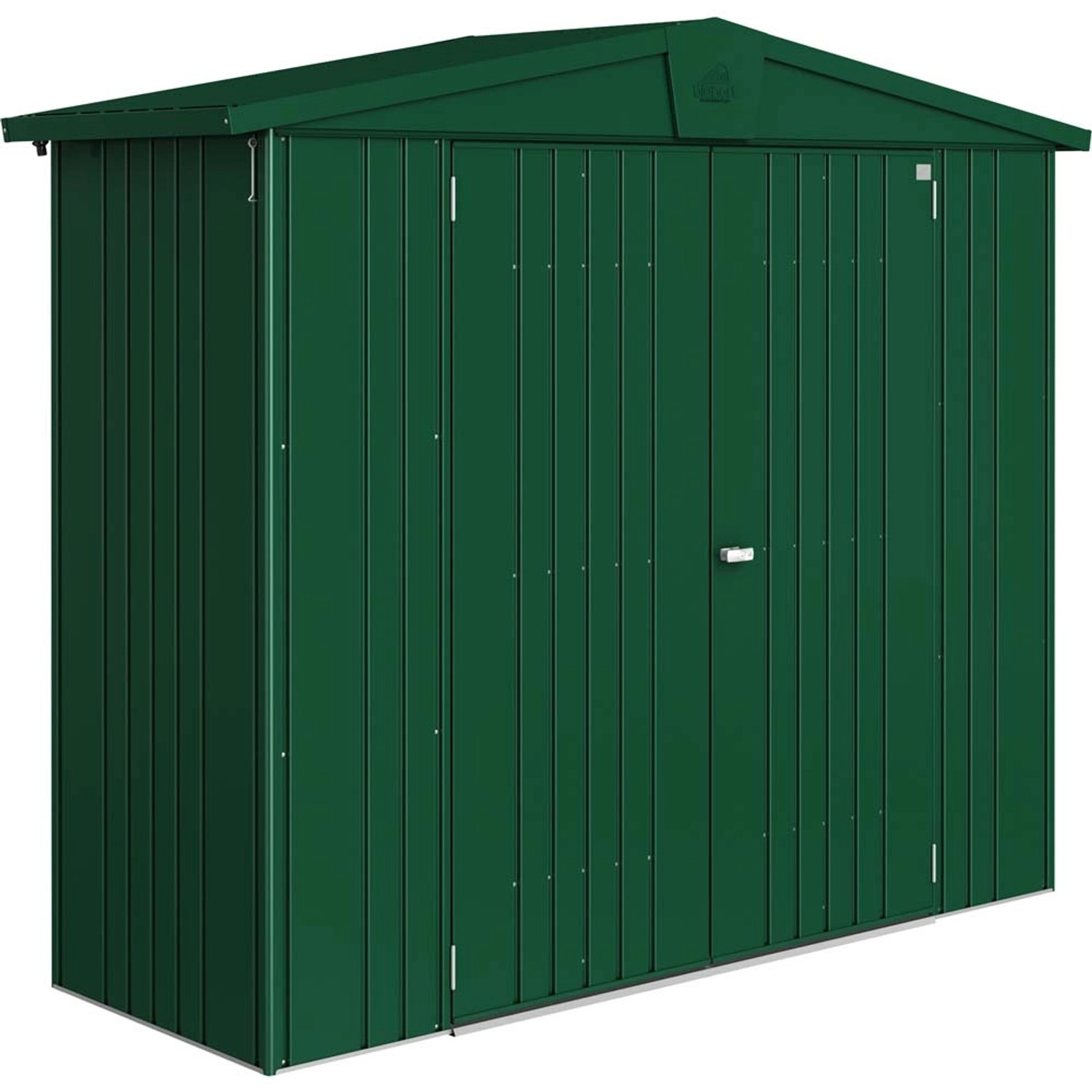 Biohort Domek ogrodowy ciemnozielony drzwi podwójne - 244 x 84 cm