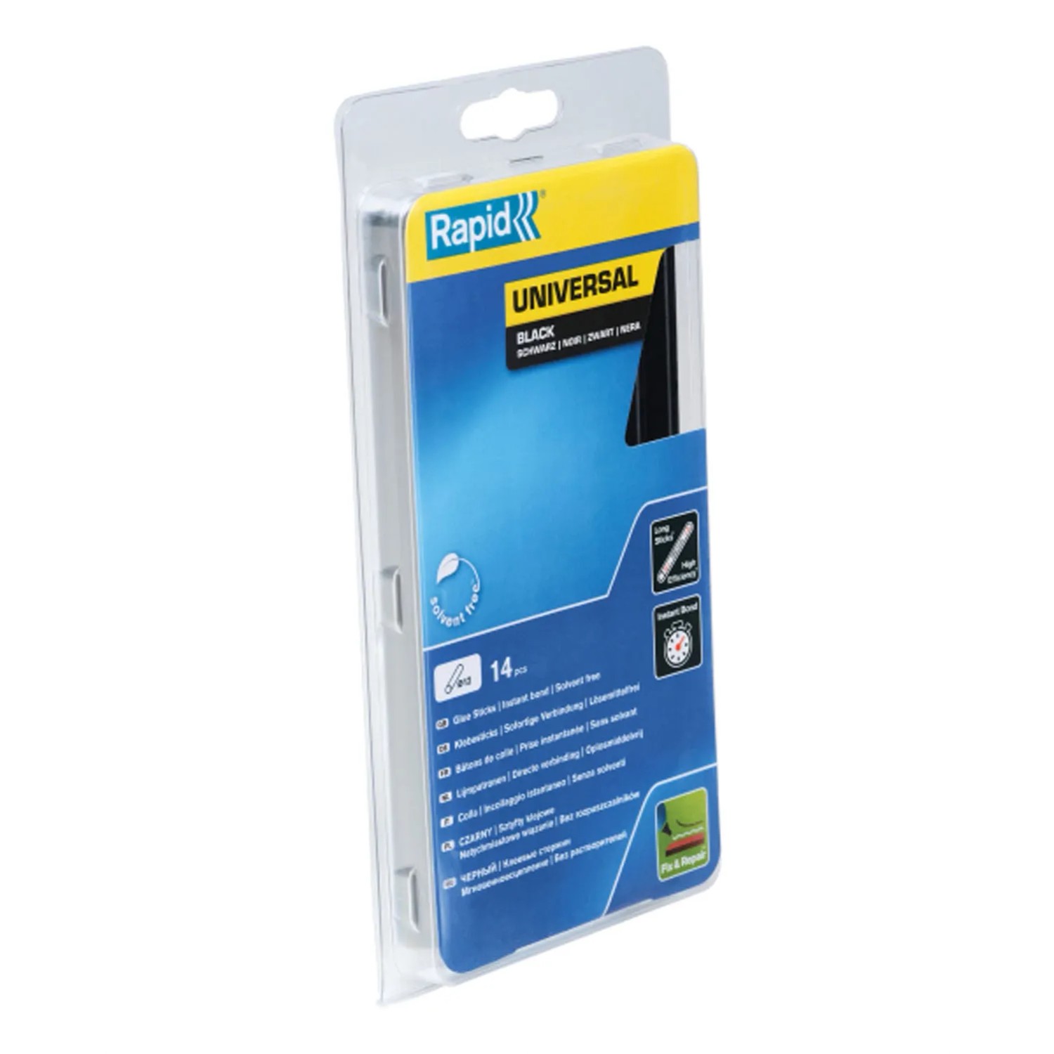 Rapid Klej uniwersalny 11-12 mm 250 g czarny