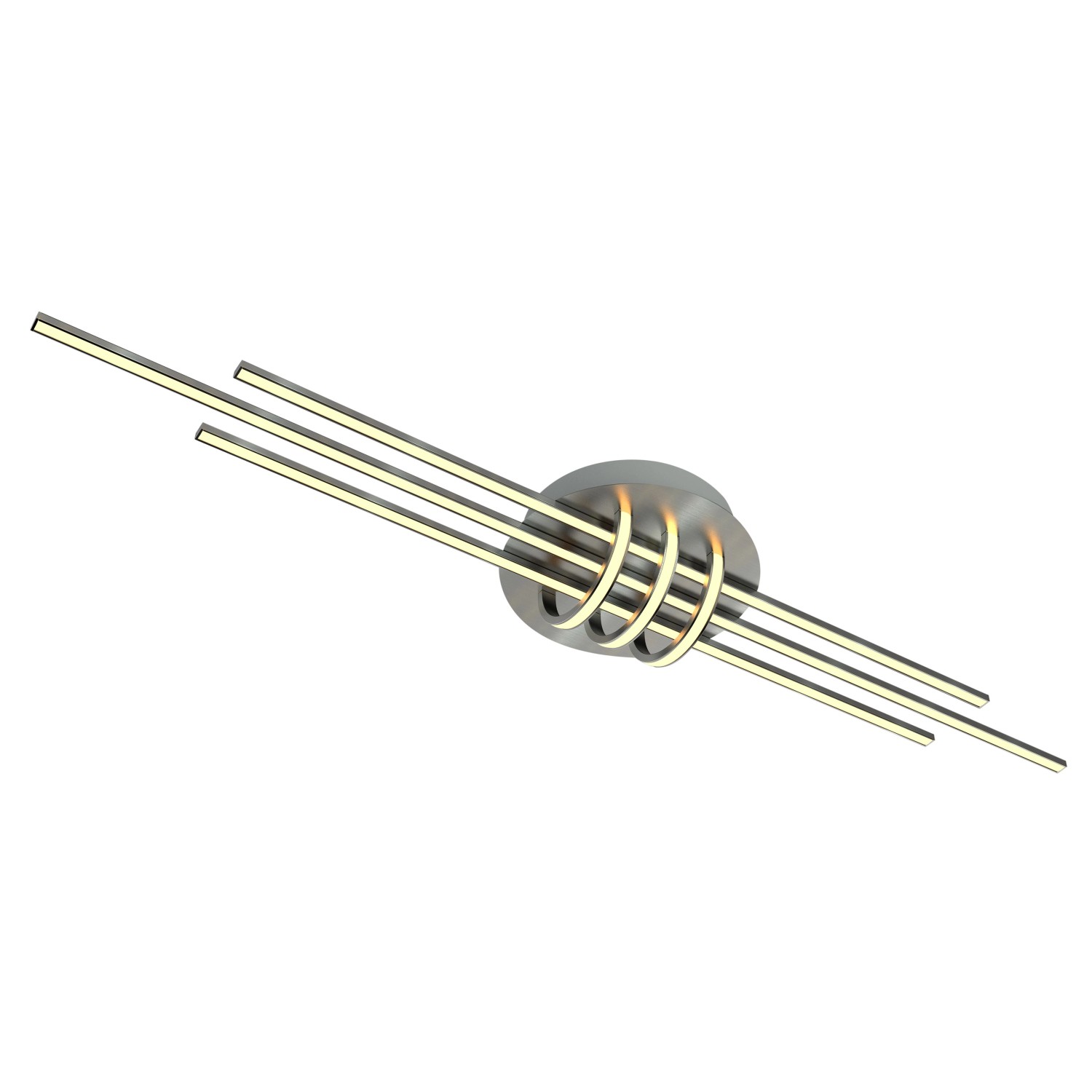 Candellux Lampa sufitowa LED NAKSOS 40W 4000K 3200lm satyna