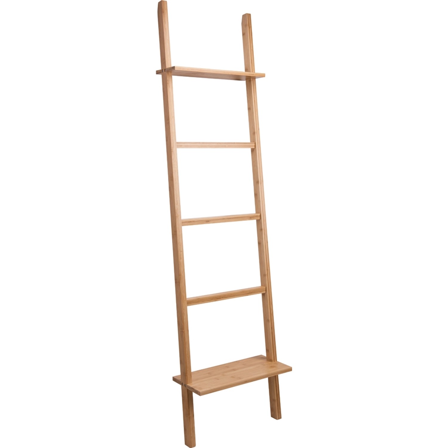 BALIV Bambusowy wieszak-drabinka na ręcznik 172cm