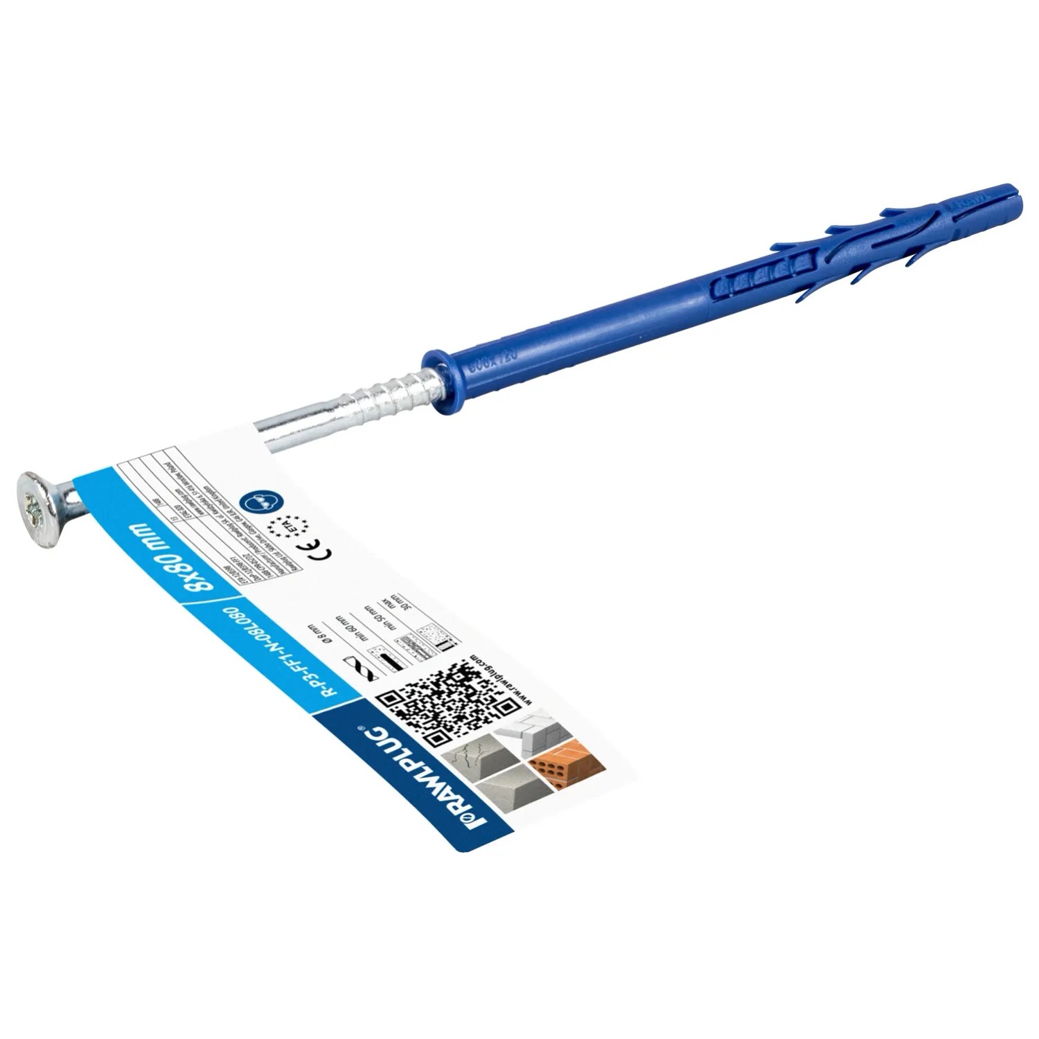 Rawlplug Kołek FF1 ramowy 8x80mm wkręt torx