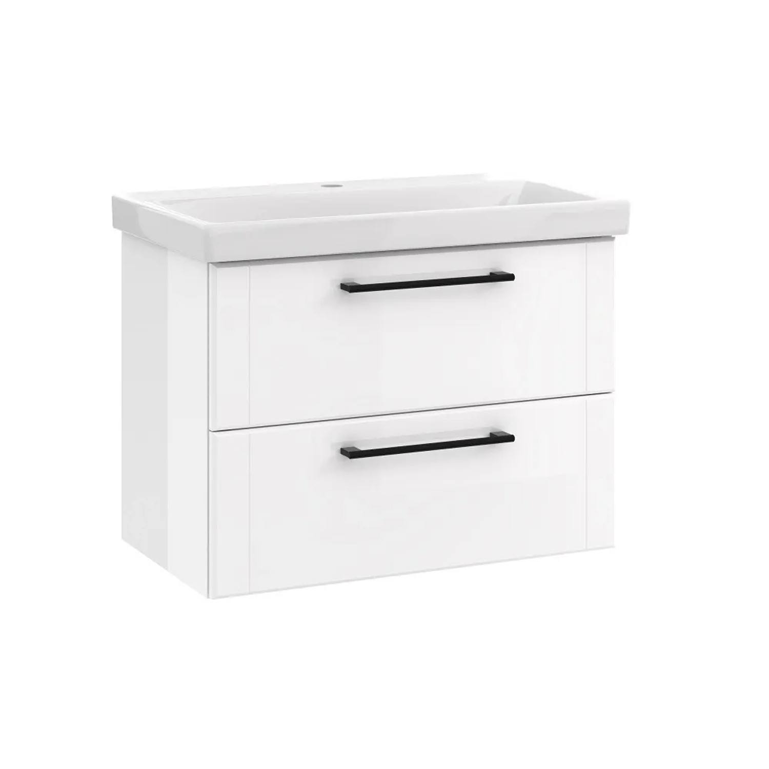 Mirano Zestaw Łazienkowy Diora Szafka Z Umywalką Biała 65 Cm