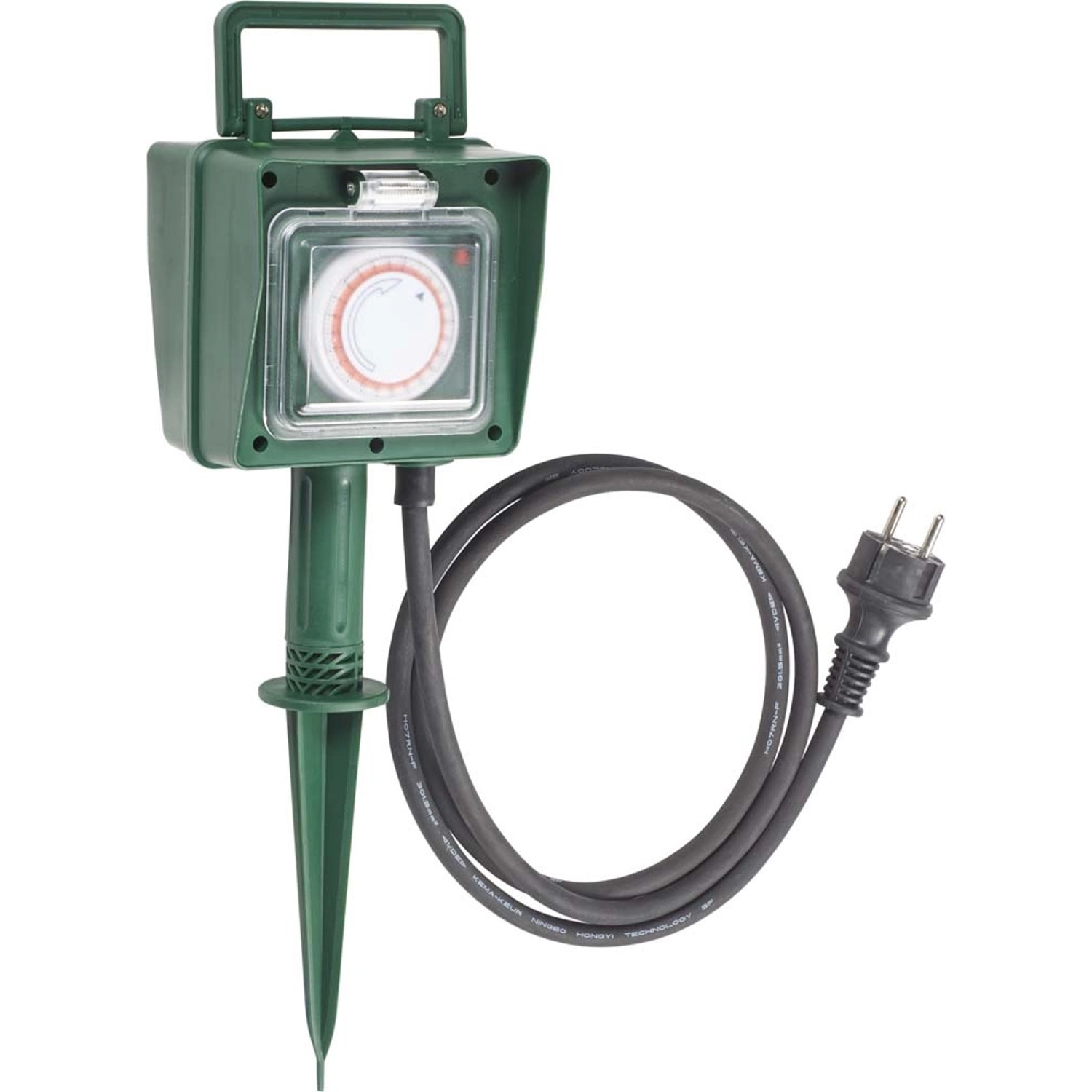 OBI Gniazdo ogrodowe z programatorem czasowym 2-krotne