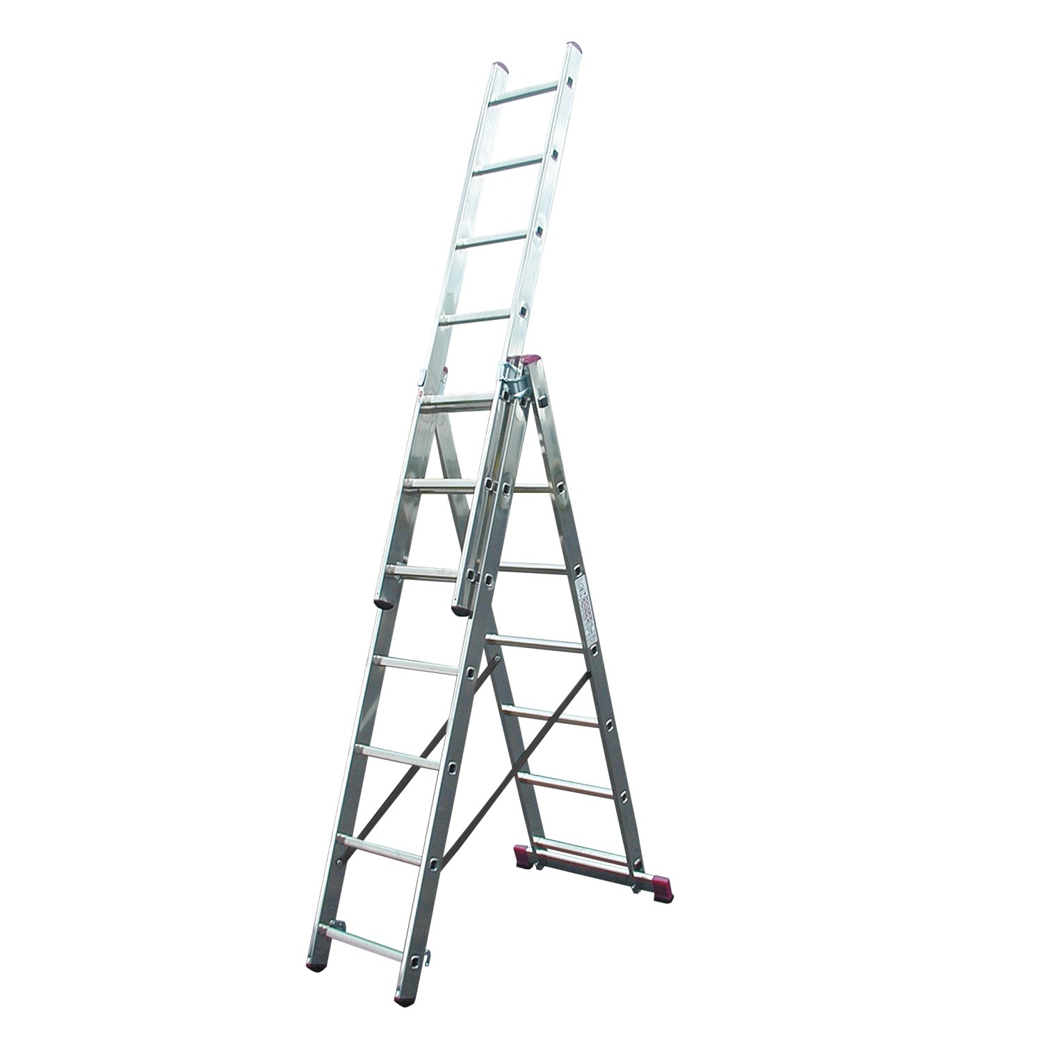 Krause Drabina wielofunkcyjna 3x7 Corda TR z funkcją ustawienia na schodach