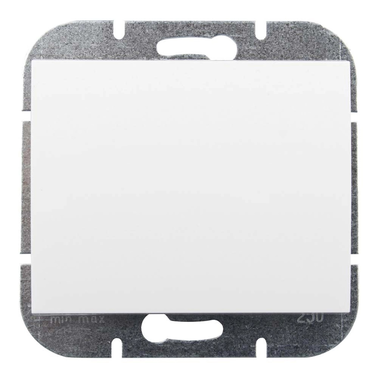 Abex Łącznik Nova Moduł pojedynczy podświetlany biały