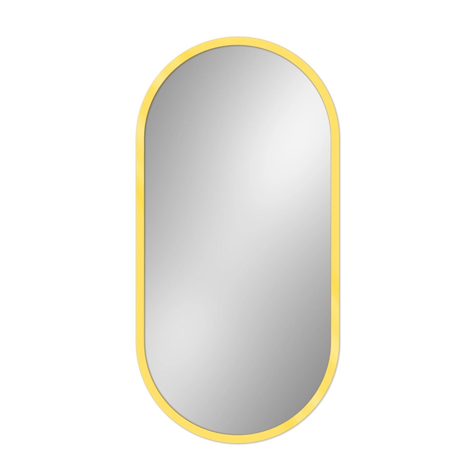 Lustro Evo owal zlote 50x100