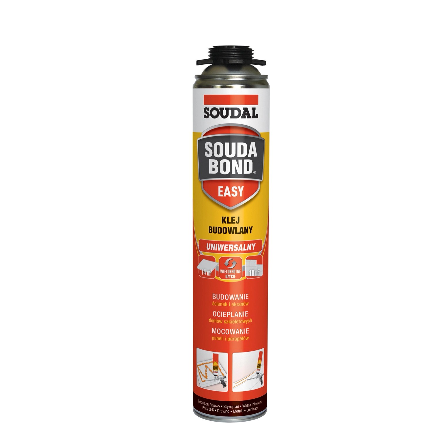 Soudal Klej poliuretanowy Soudabond Easy 750 ml
