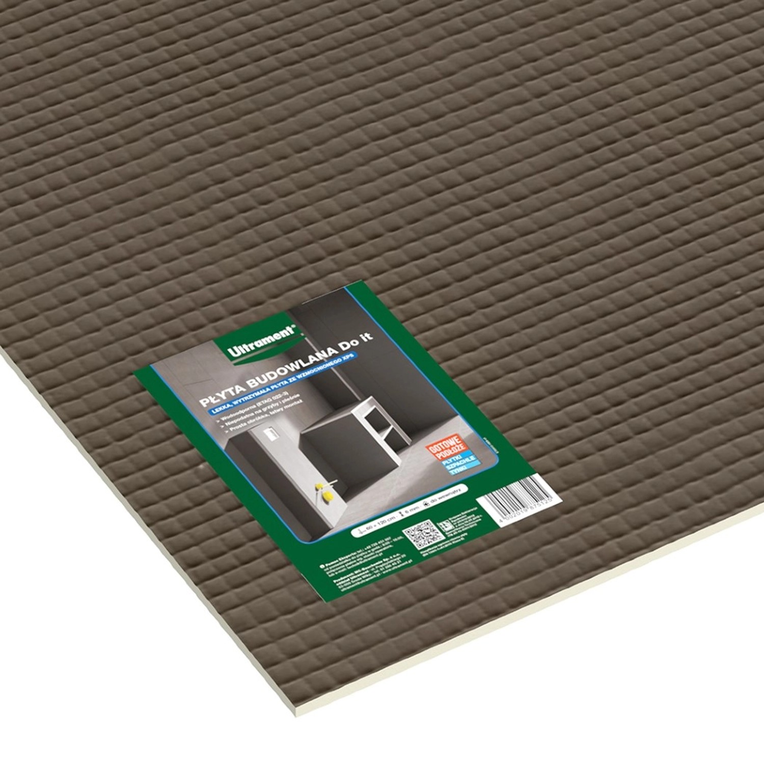 Ultrament Płyta budowlana 1200 x 600 x 4 mm