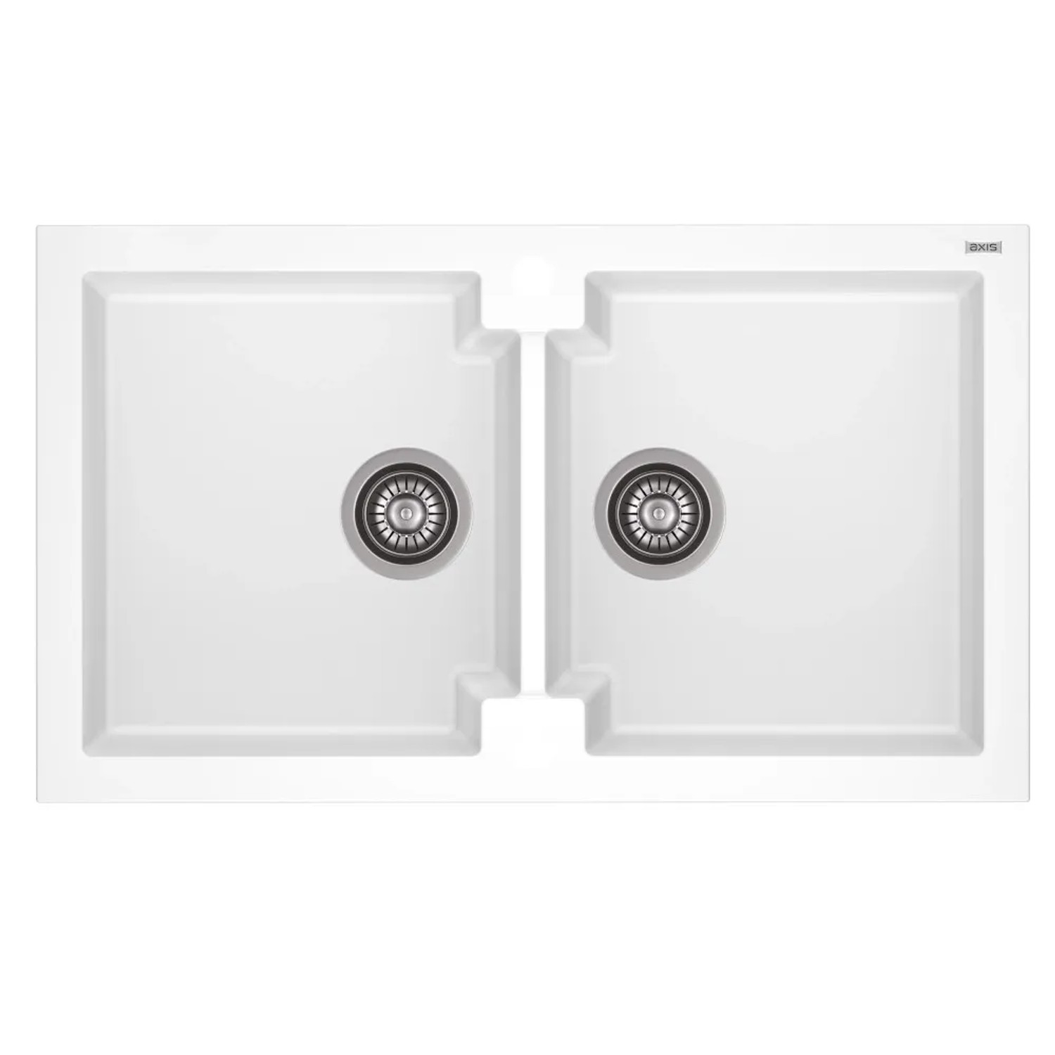 Zlewozmywak Honest 16 2-kom. pure white 86x50 cm