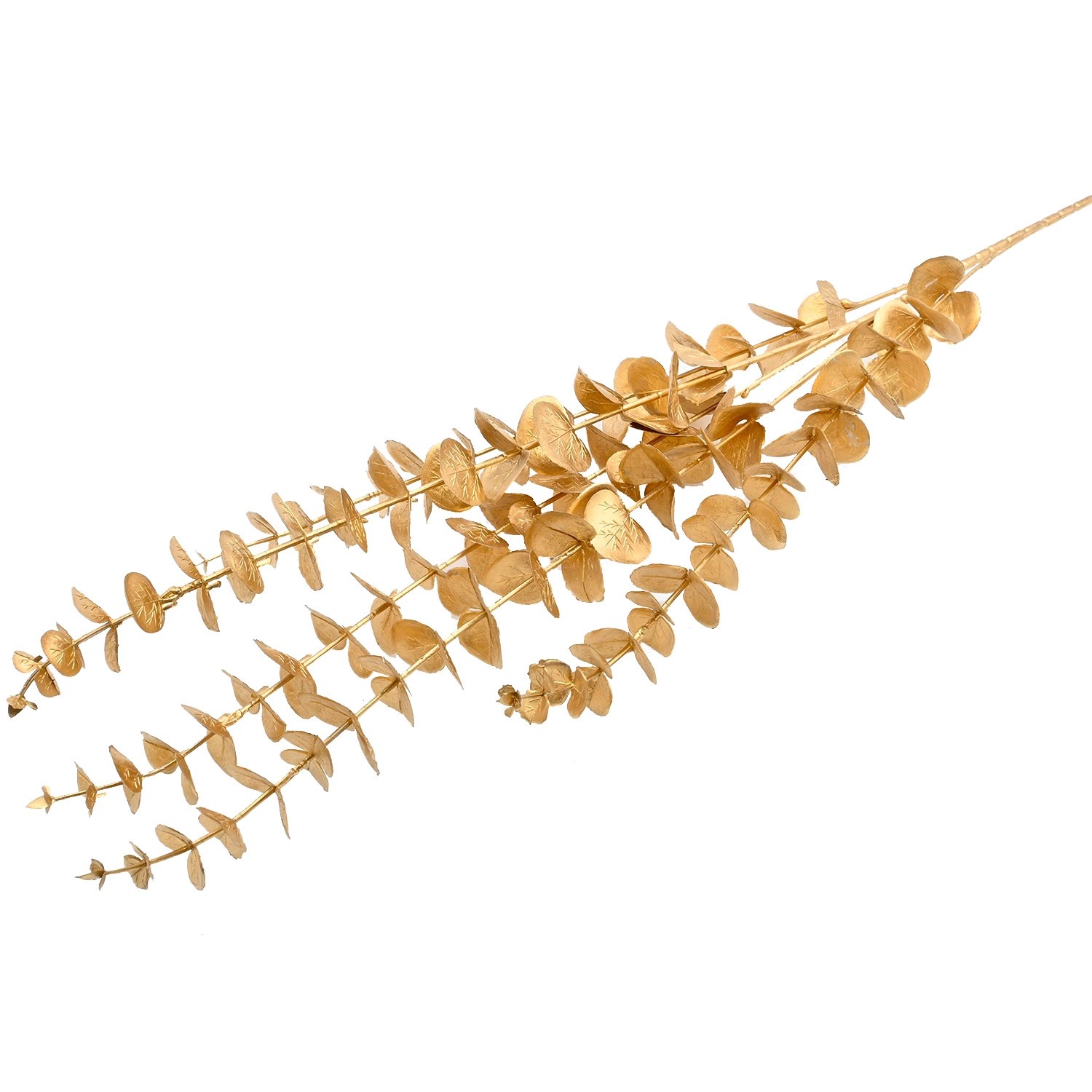 Gałązka ozdobna złota - 82 cm