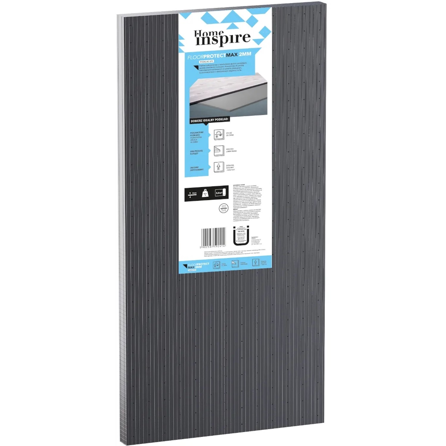 Home Inspire Podkład pod panele XPS Floor Protect 2 mm