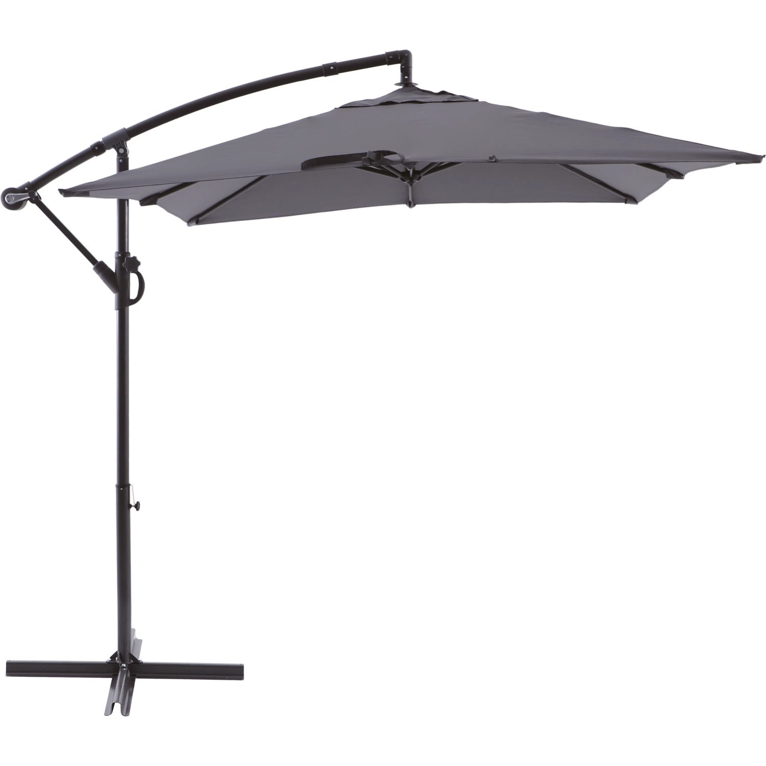 Parasol ogrodowy BAYOSA antracyt - 210 x 210 cm