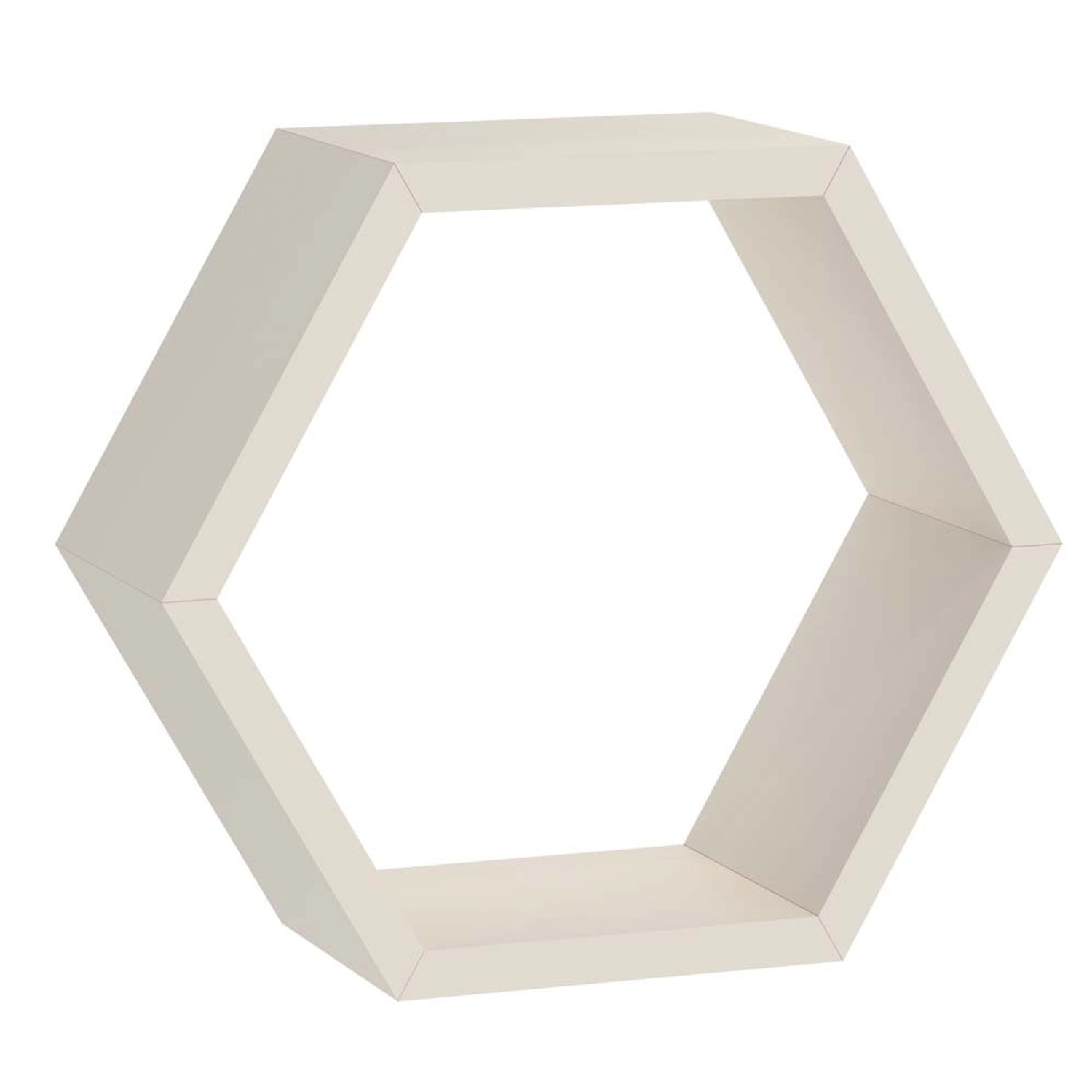 Półka FHS heksagon 30*26*11,5 biała
