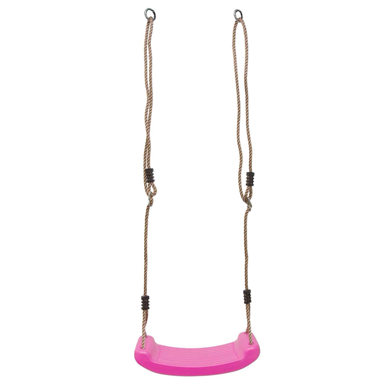 4IQ Siedzisko huśtawki regulowane jasno różowe 9 x 42 x 17 cm