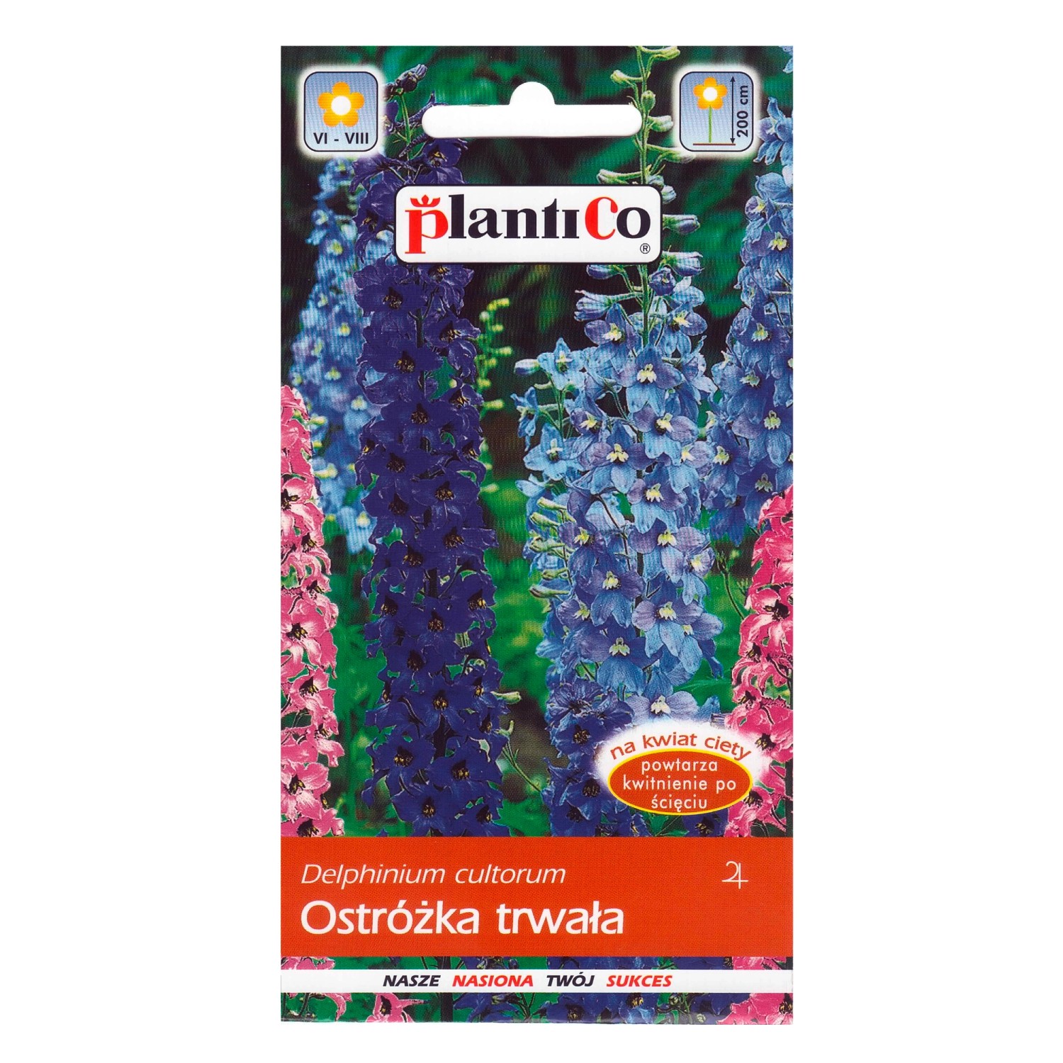 Ostróżka ogrodowa mix