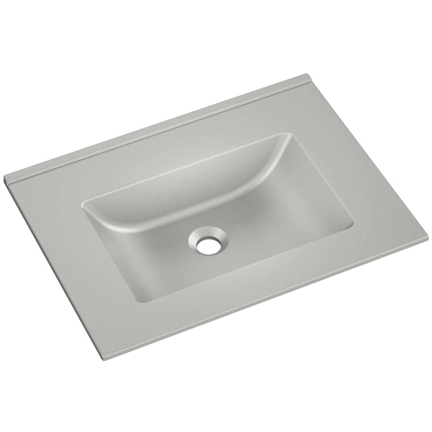 Axis Umywalka KORNAT 61 meblowa granitowa szara