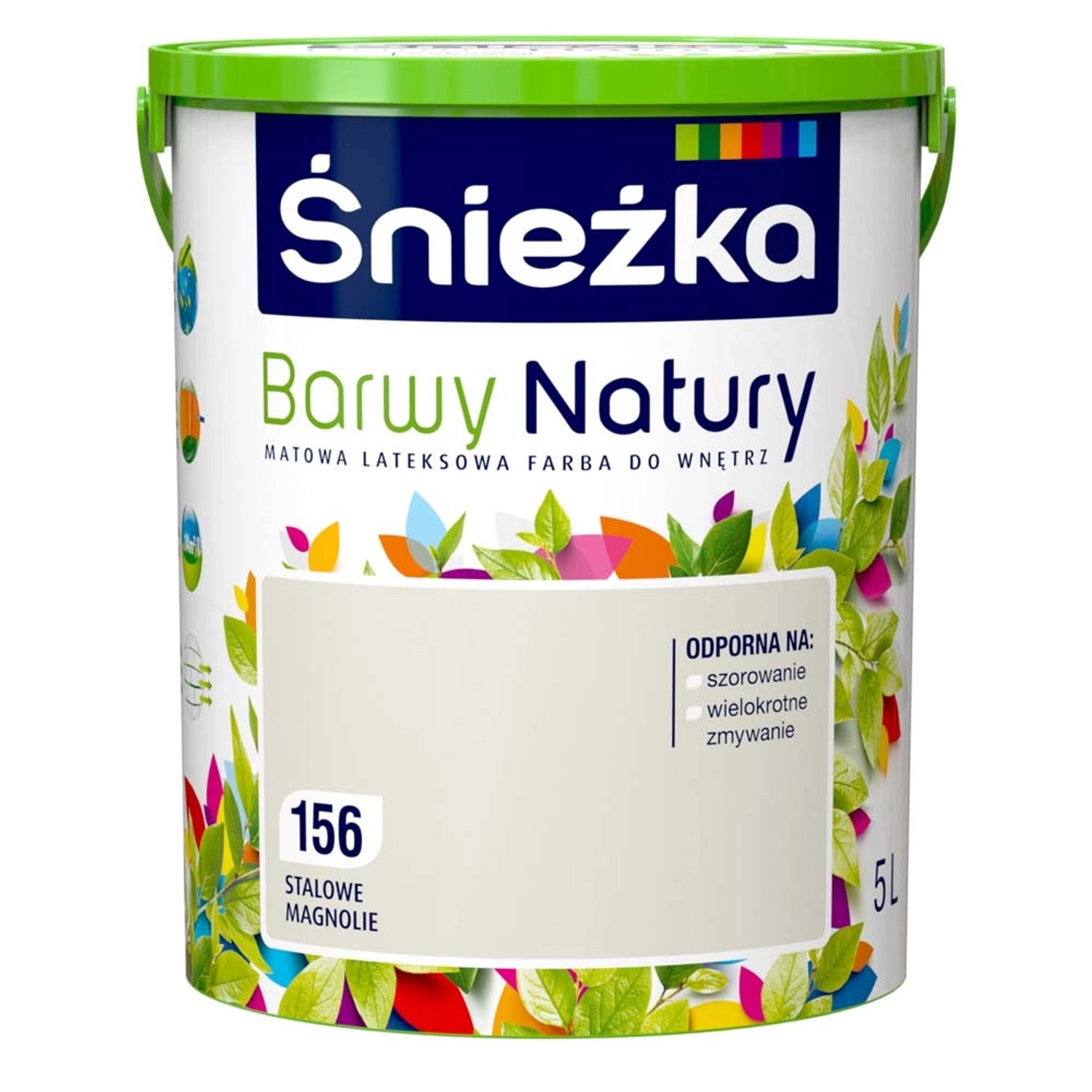 Farba Śnieżka Barwy Natury stalowe magnolie 5 l