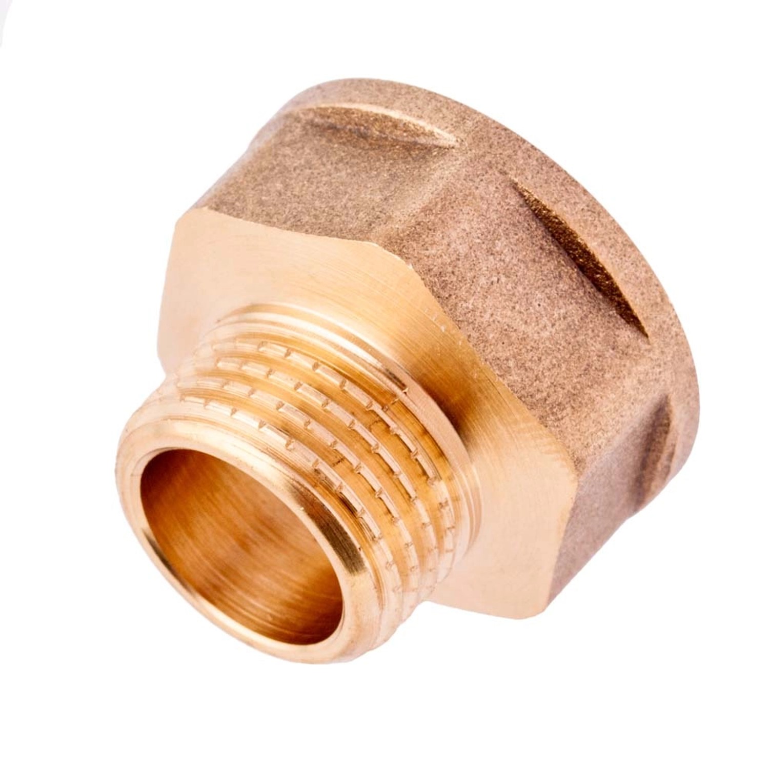 Invena Redukcja GW/GZ mosiądz 3/4" x 1/2"