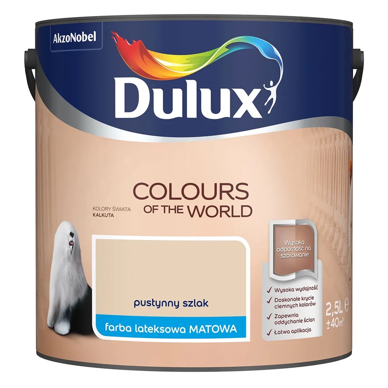 Farba Dulux Kolory Świata pustynny szlak 2,5 l