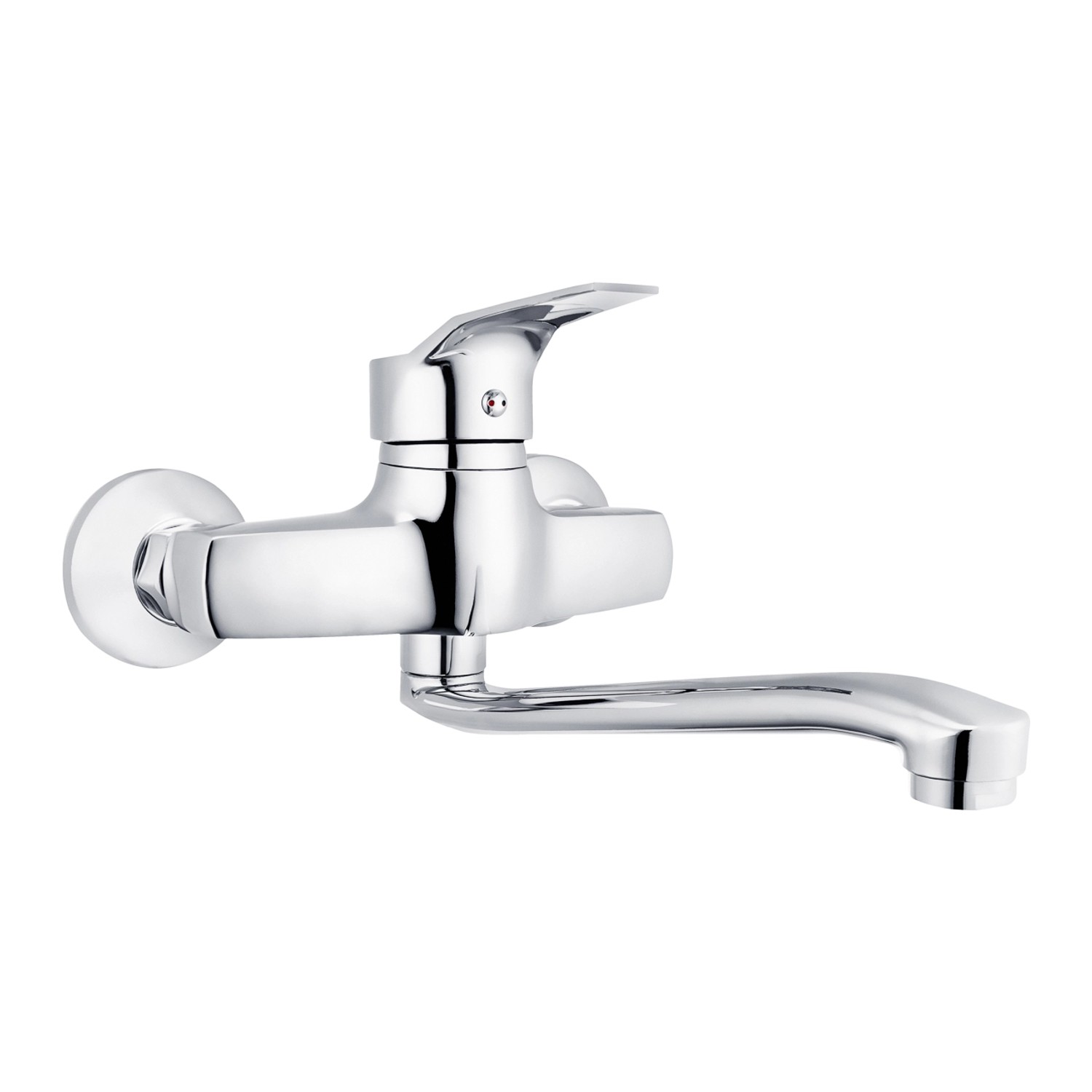 Liveno Bateria umywalkowa ścienna Vesto chrom