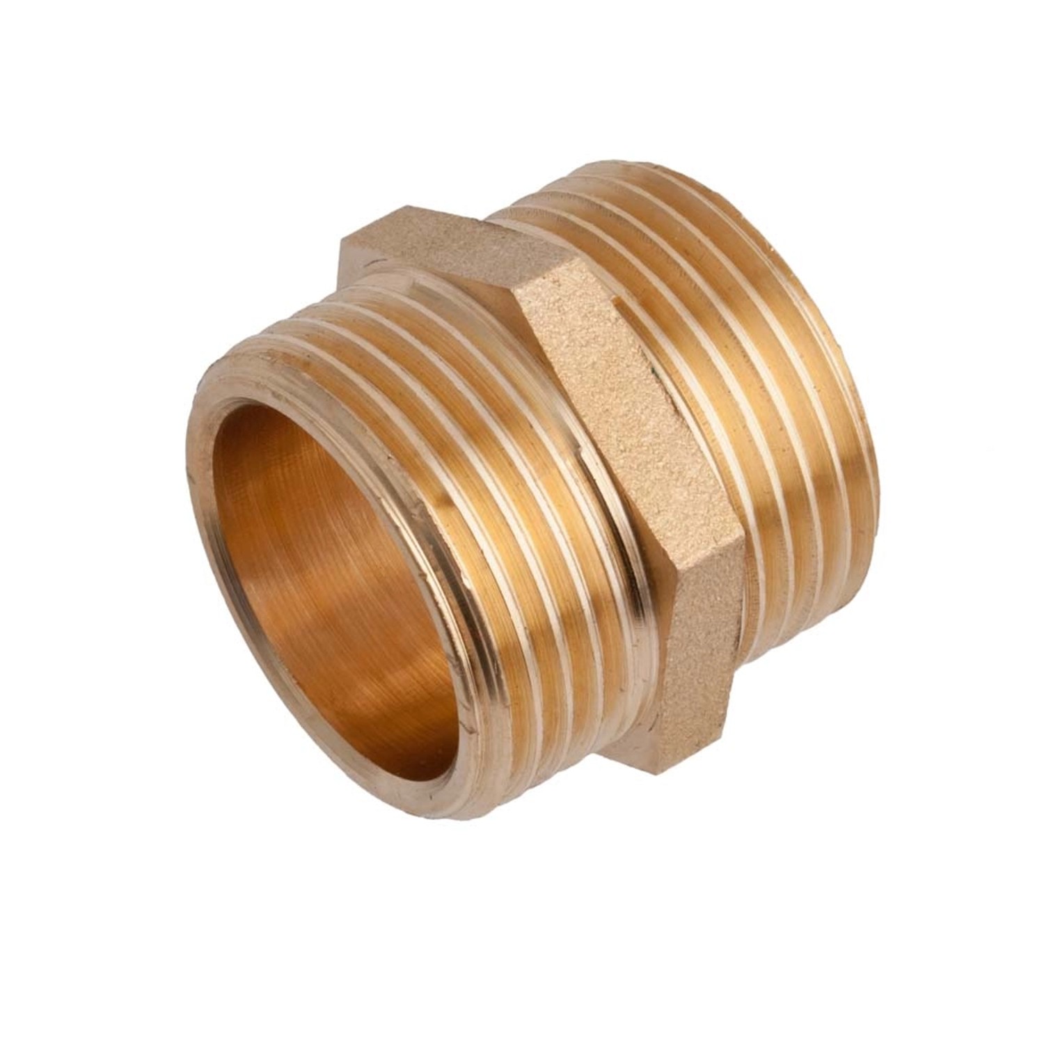 Nypel mosiężny 33,3 mm (R 1") GZ