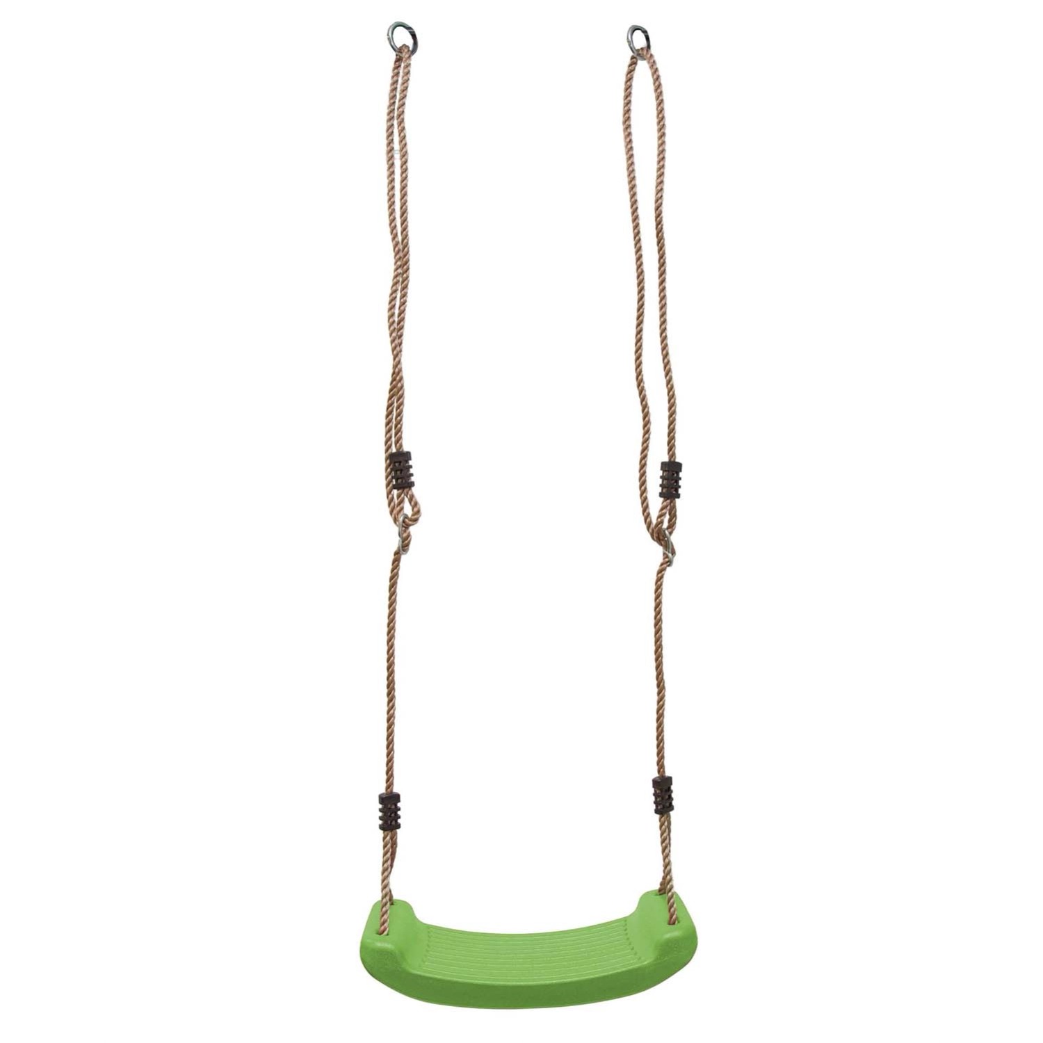 4IQ Siedzisko huśtawki regulowane limonkowe 9 x 42 x 17 cm