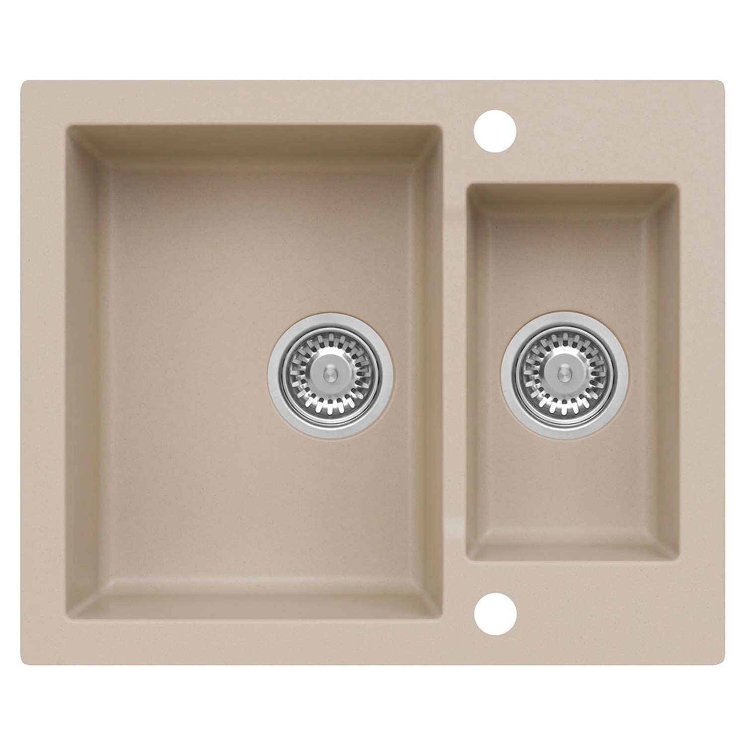 Zlewozmywak Mojito 1,5-kom. kawa z mlekiem 60x50 cm