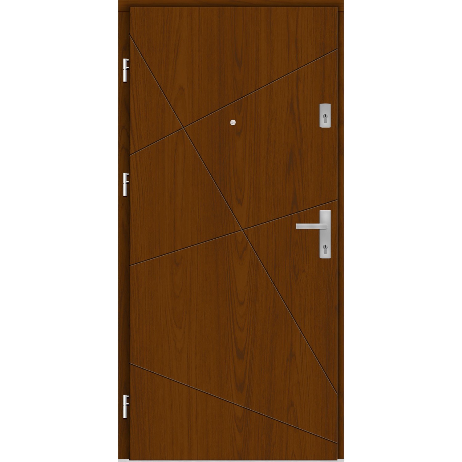 El prema Drzwi wewn klatkowe MATRIX złoty dąb 80L