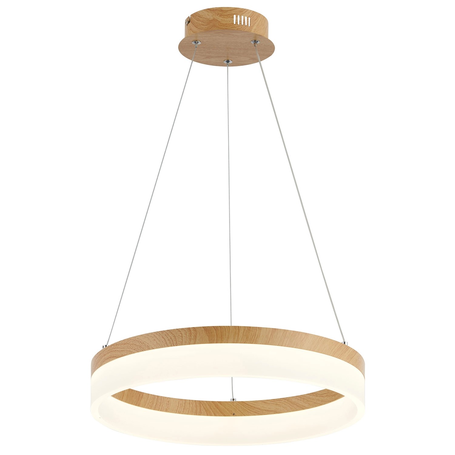 Reality Lampa wisząca LED Cornelia 24W 4000K 1920lm brązowa