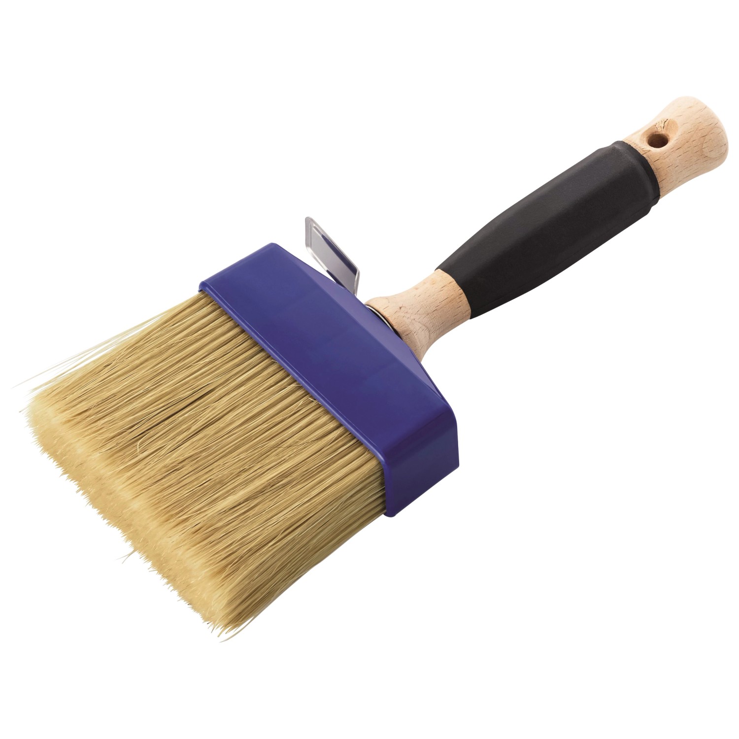 LUX-TOOLS Pędzel ławkowiec z gumowanym uchwytem 30 mm x 100 mm