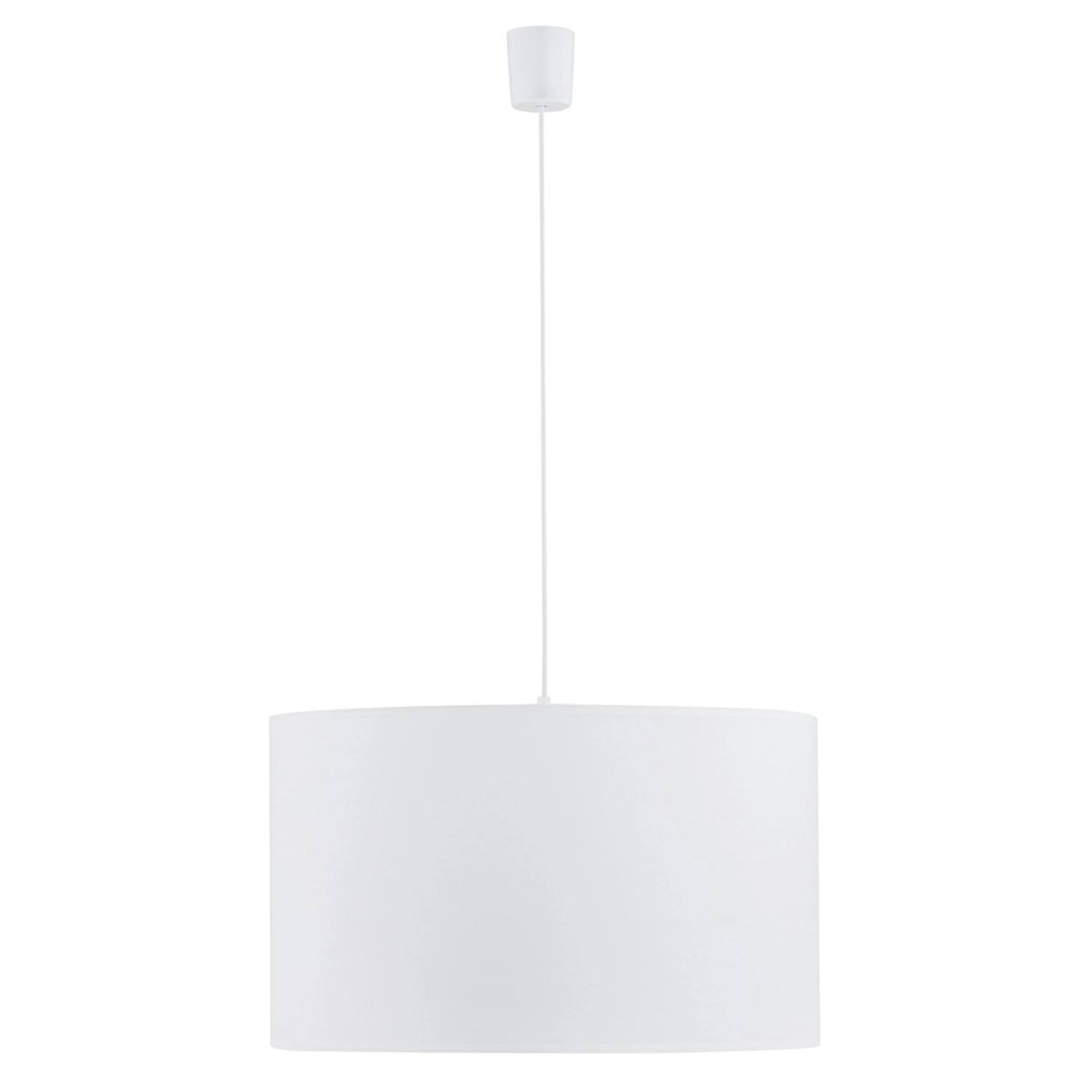 TK Lighting Lampa wisząca RONDO śr. 50 cm biała 3xE27