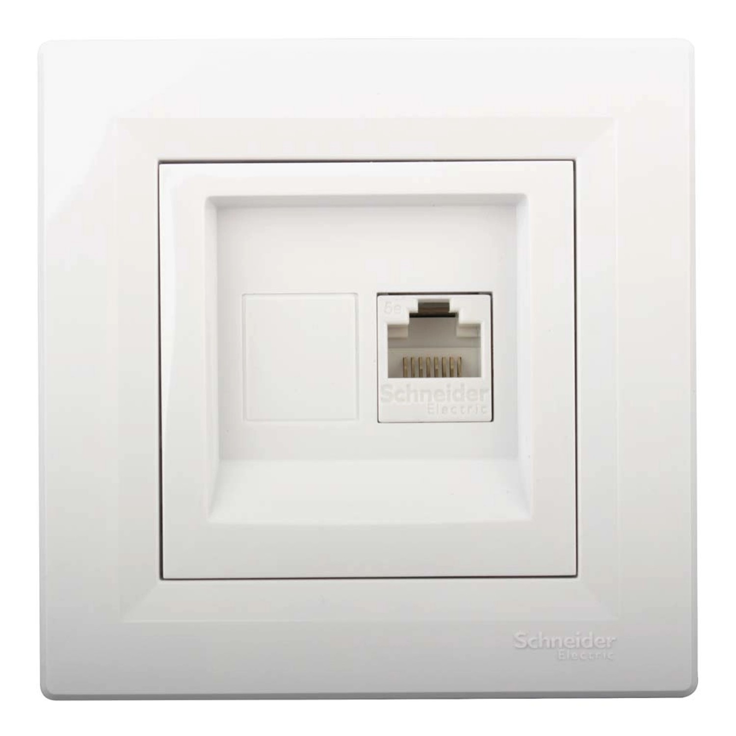 Schneider Electric Gniazdo Asfora RJ45 białe