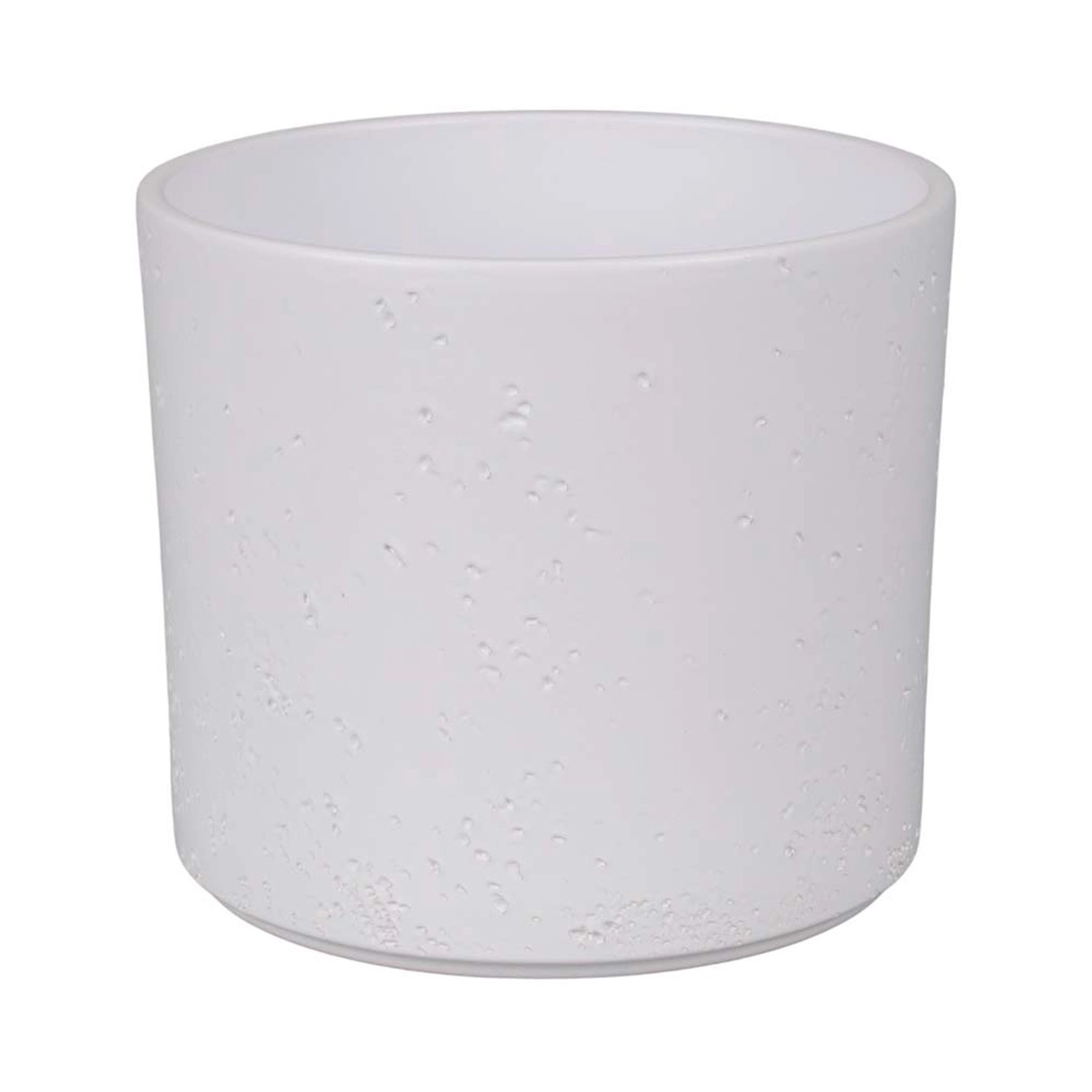 Osłonka Pillar biała mat - 16,5 cm