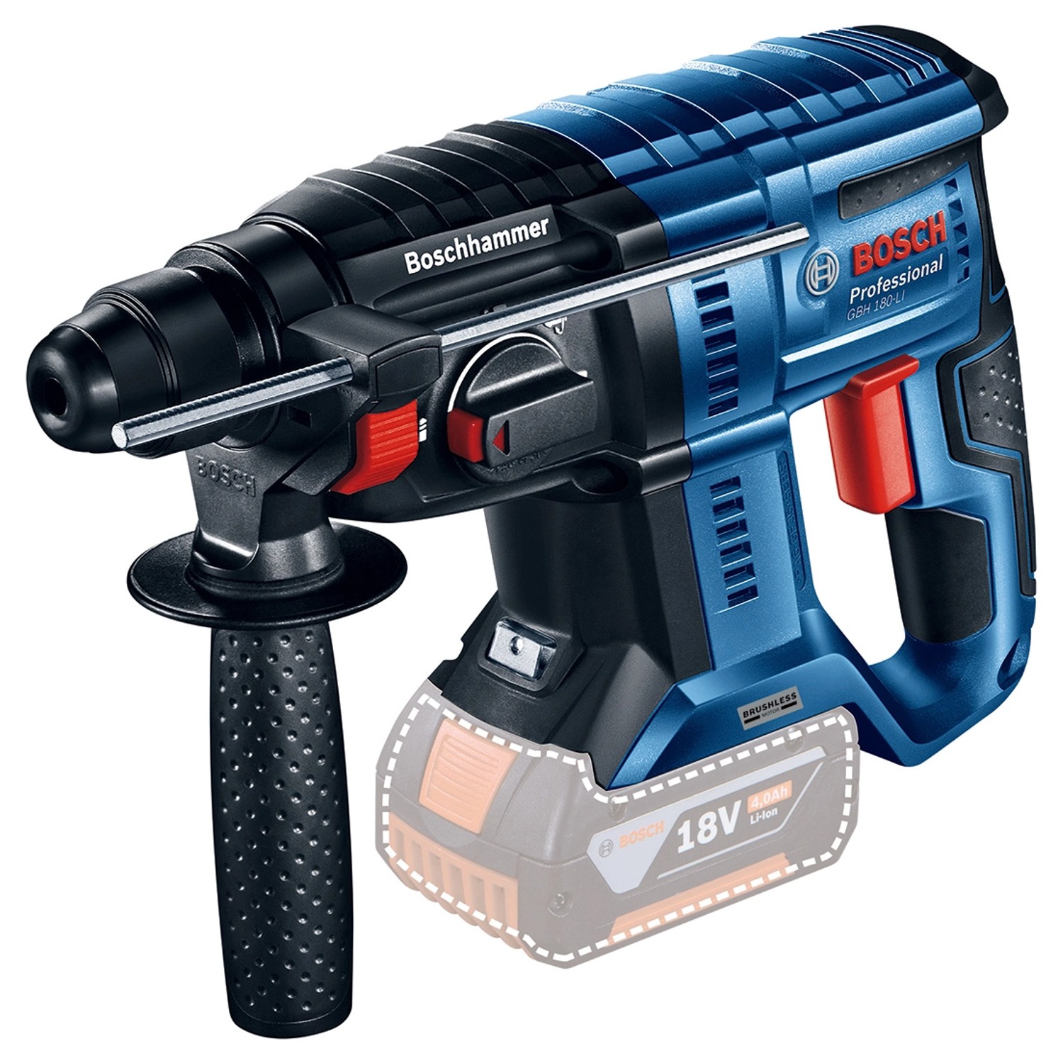 Bosch Professional Młotowiertarka akumulatorowa GBH 180-LI 18 V- solo