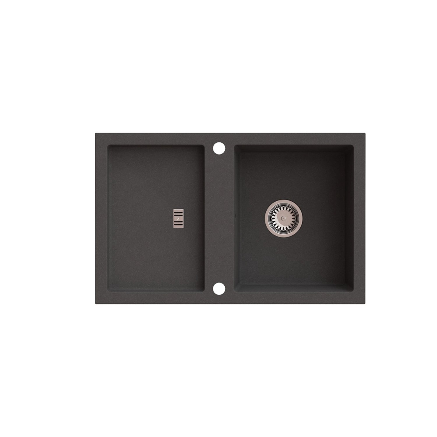 Zlewozmywak Slide 4 1-kom. moonlight grey 79x50 cm