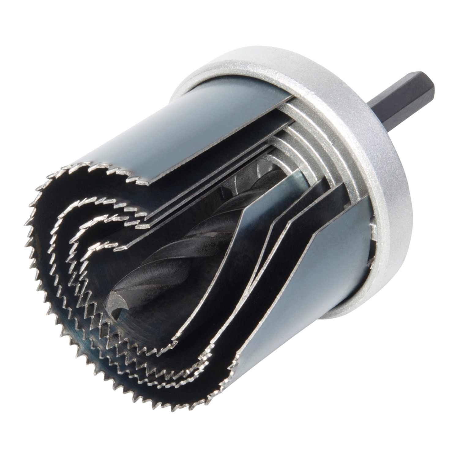 Wolfcraft Otwornica do instalacji sanitarnych 4 elementy 25 - 53 mm