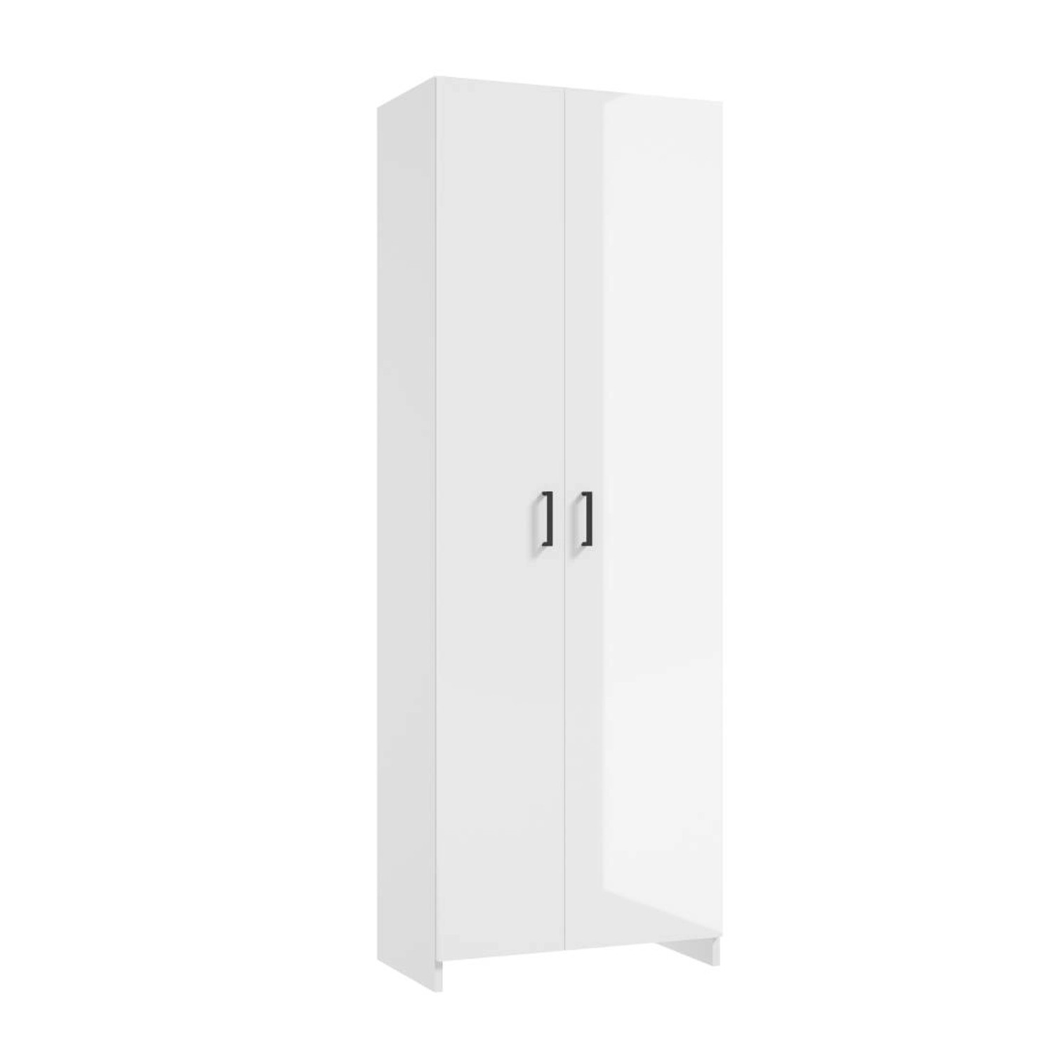 Defra Szafa 2-Drzwiowa Twins Biały Połysk 60 Cm