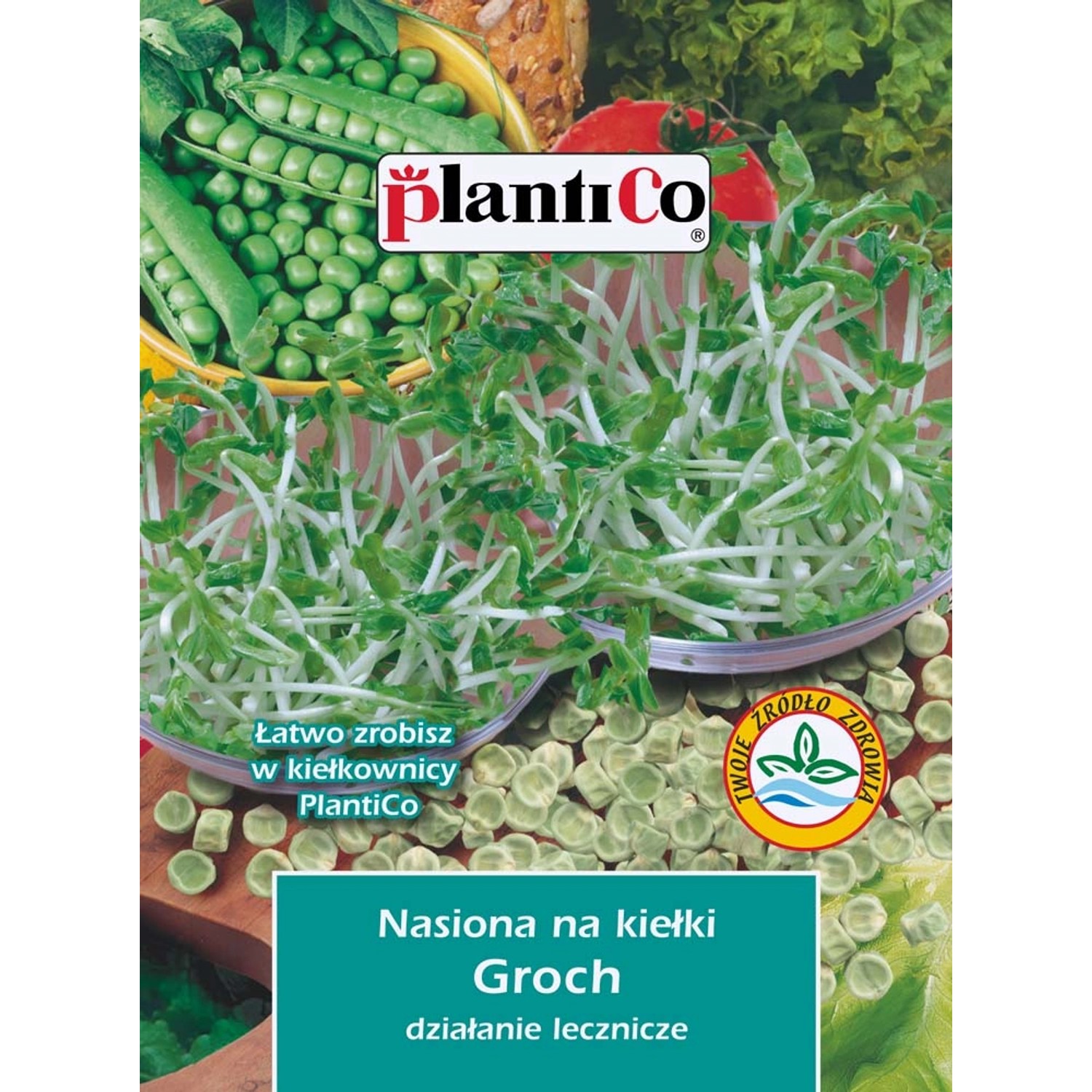 Nasiona na Kiełki grochu