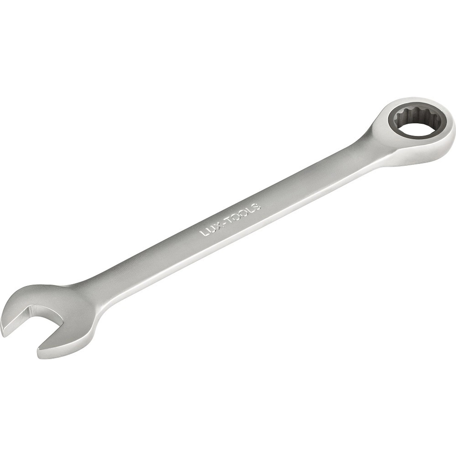 Lux-Tools Klucz płasko-oczkowy z grzechotką 10mm