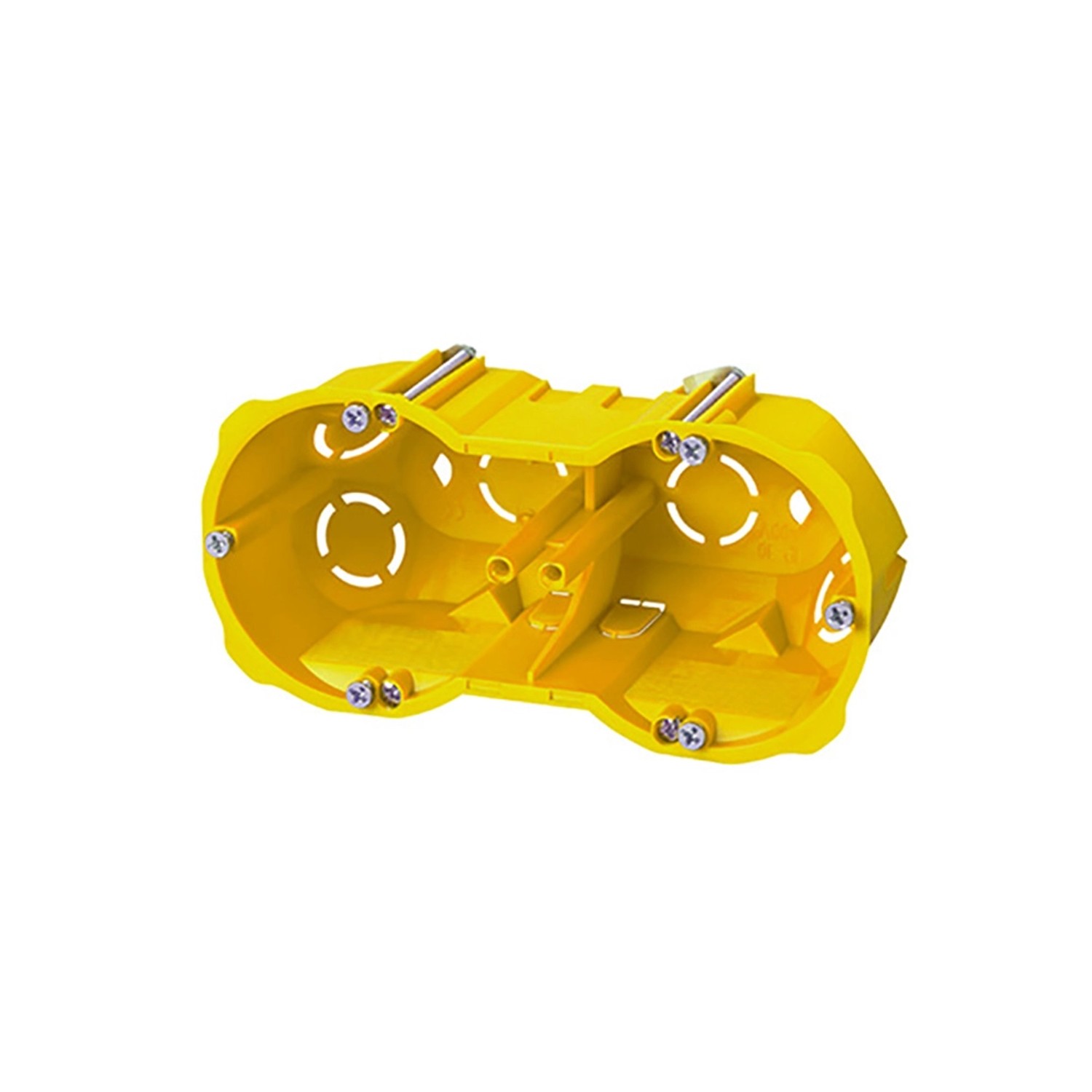 Elektro-Plast Puszka łączeniowa głęboka PK-2x60 mm podtynkowa żółta