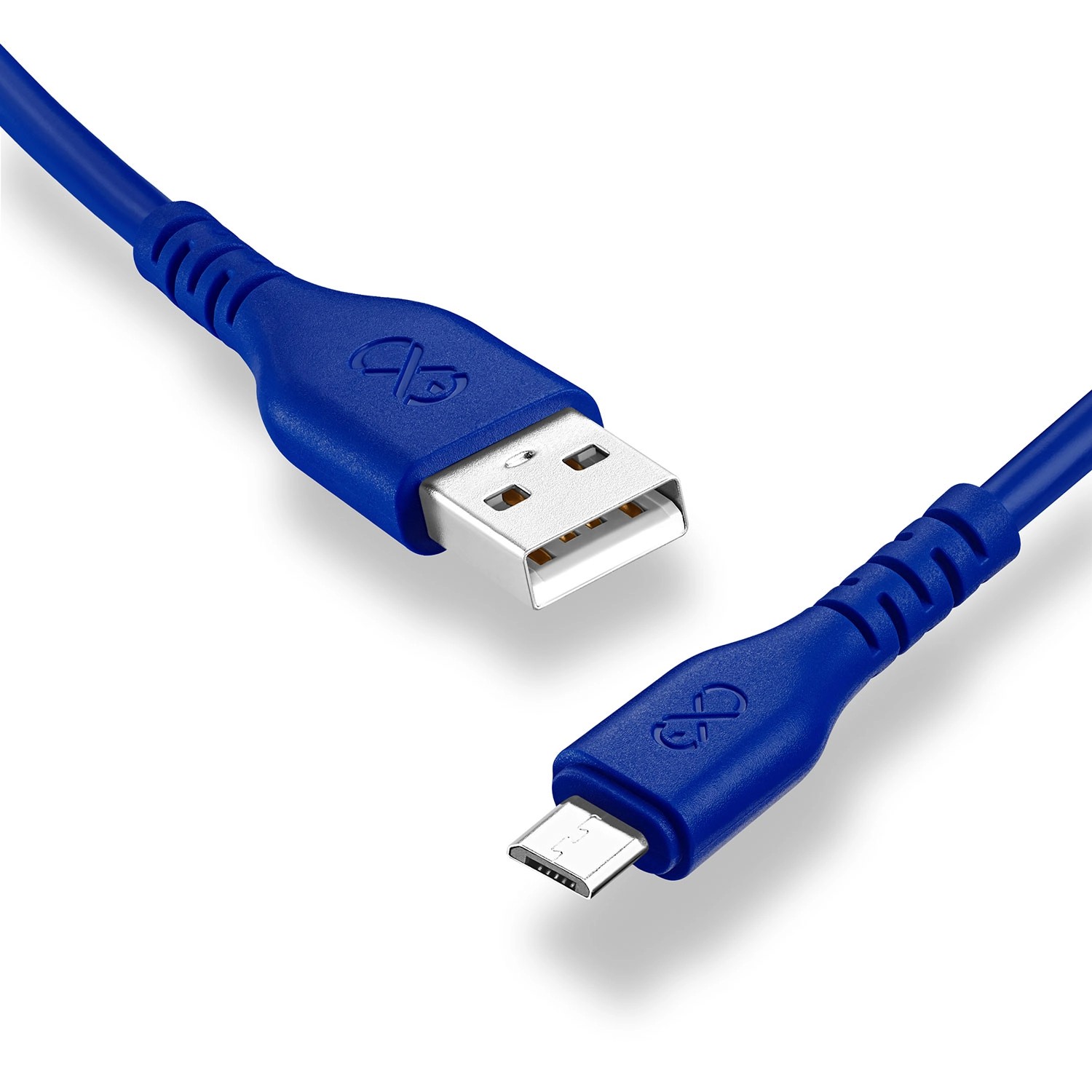 Kabel Basic USBA-Micro USB 1,2 m granatowy