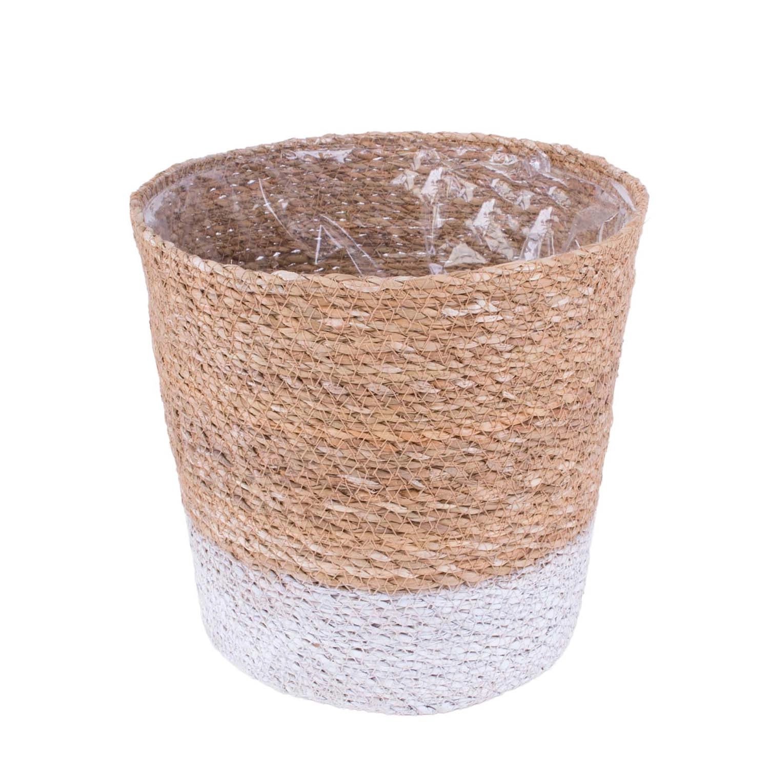 Direct H&G Kosz Moroccan biały XL - 25,5 x 25 cm